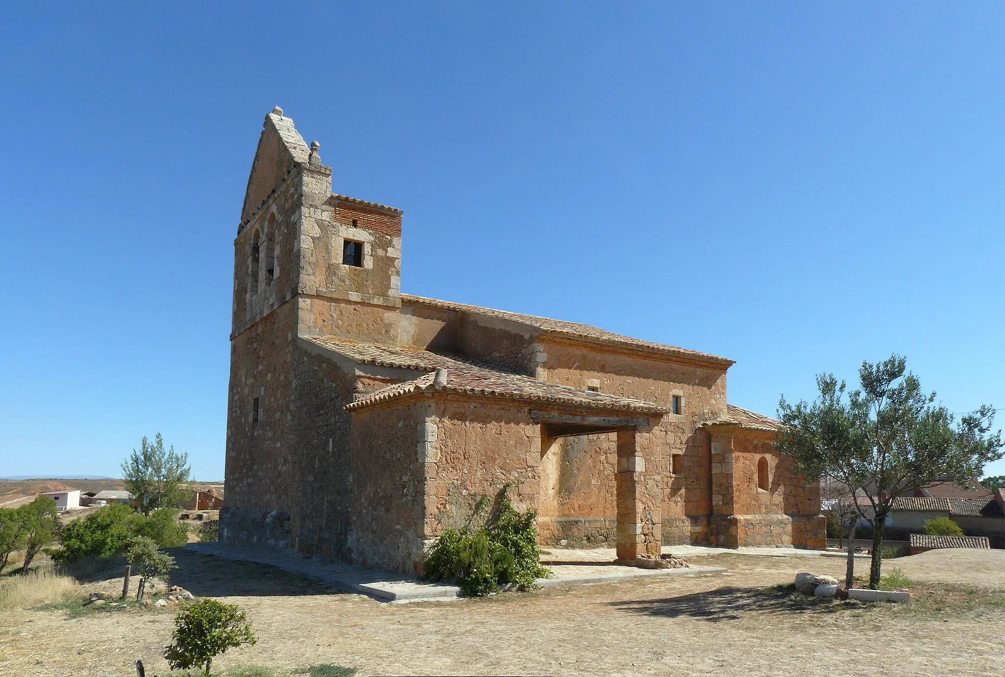 Photo showing: Church  of San Juan Bautista (Saint John the Baptist), Matanza de Soria, Soria (Spain).