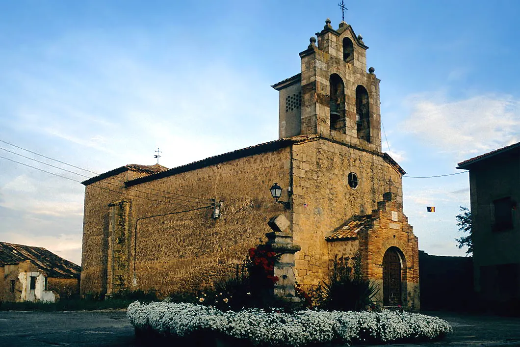 Photo showing: Church of Coscurita, Soria, Castile and León, Spain