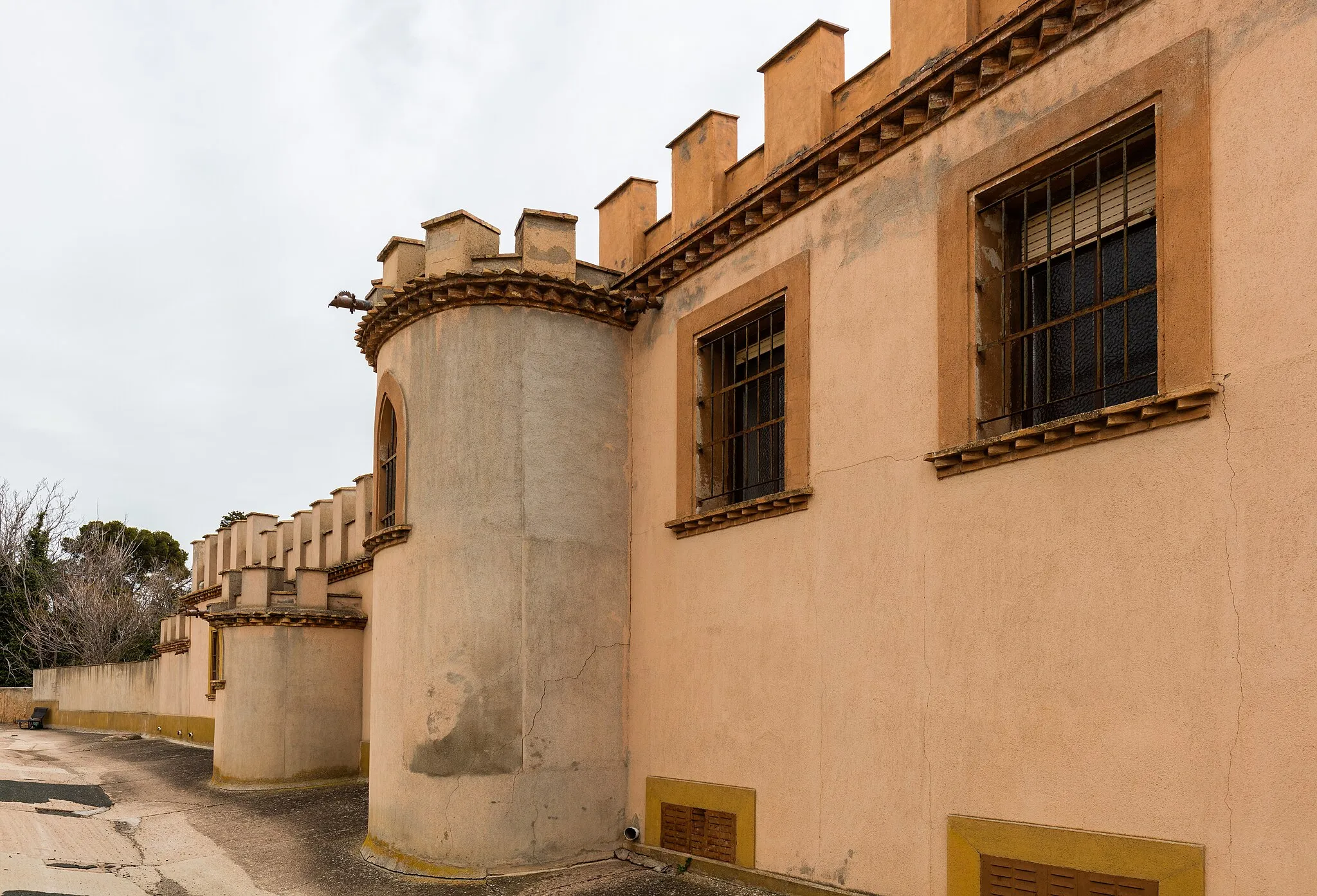 Photo showing: Palace house of the Marquess of Villa Huerta, Santa María de Huerta, Soria, Spain