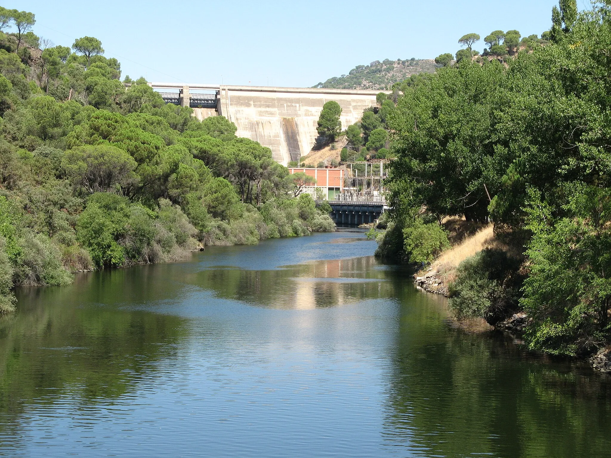 Photo showing: Río Alberche.
Comunidad de Madrid.

España