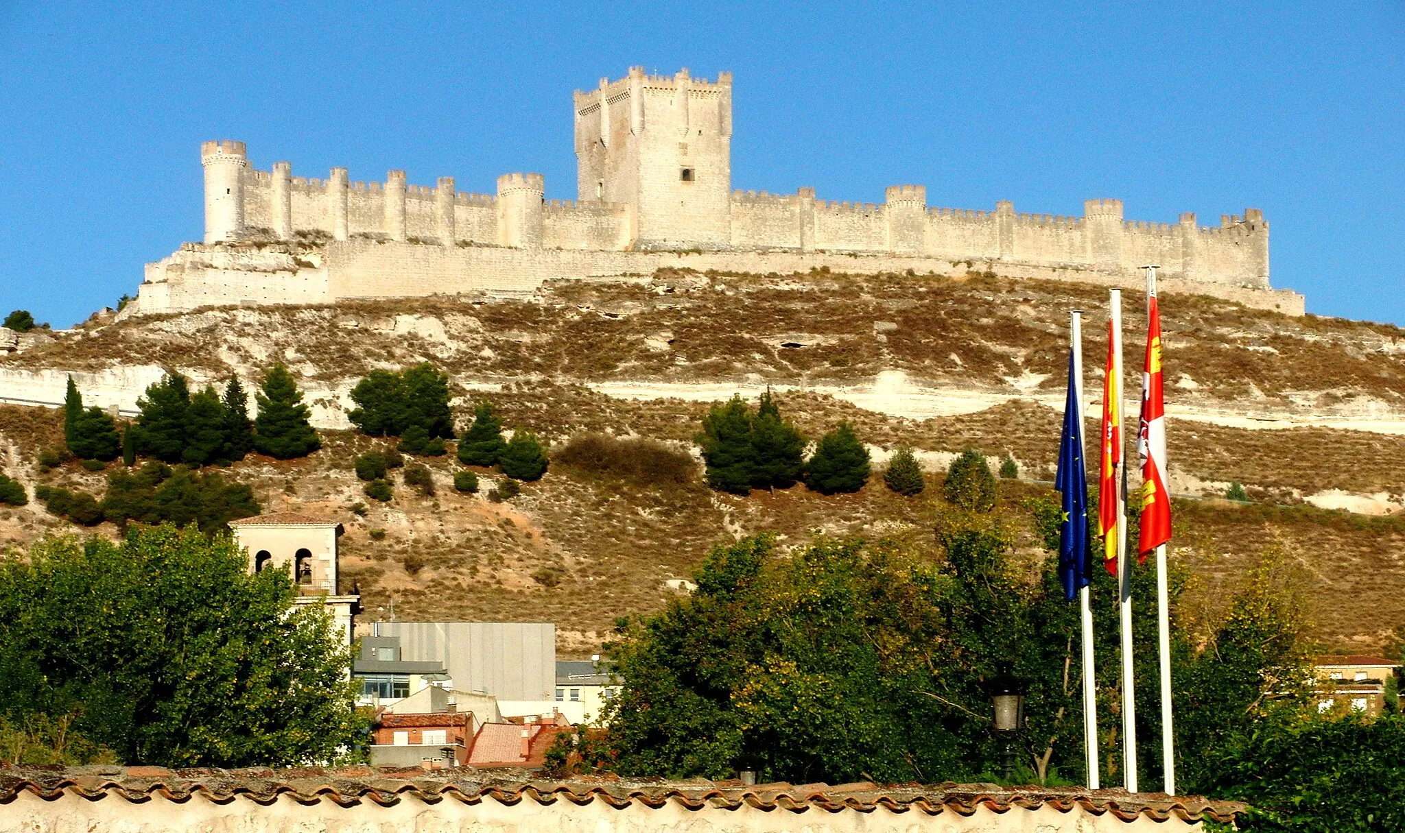 Photo showing: Peñafiel, Valladolid, Spain