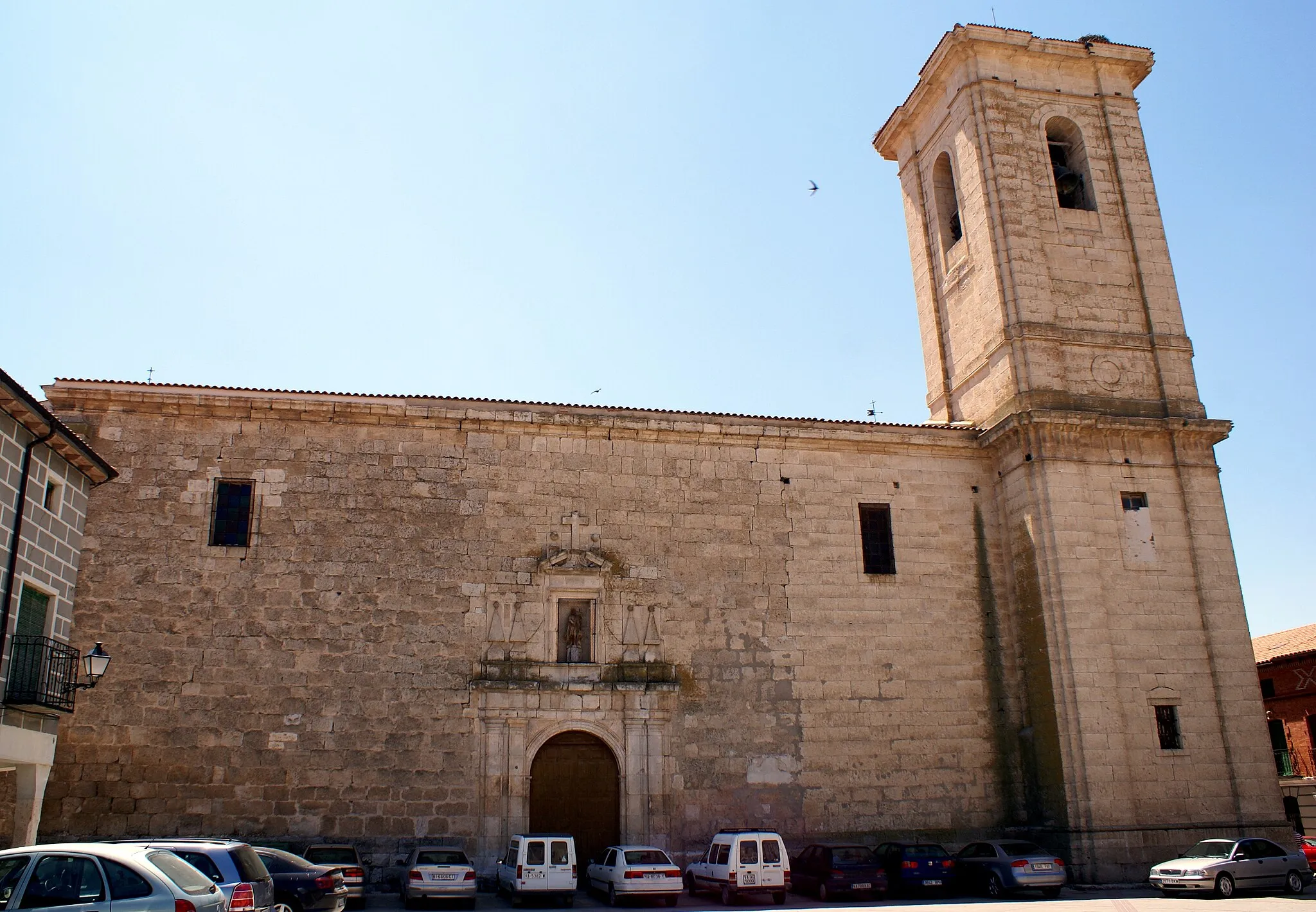 Photo showing: Church of John the Baptist in Pesquera de Duero, Valladolid, Spain.