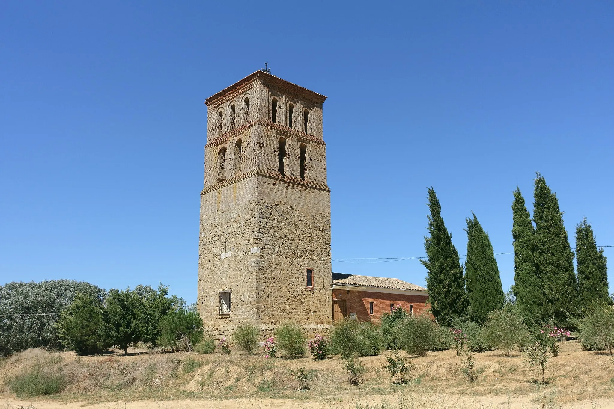 Photo showing: Iglesia de Santa María de las Heras, Bustillo de Chaves (Valladolid, España).