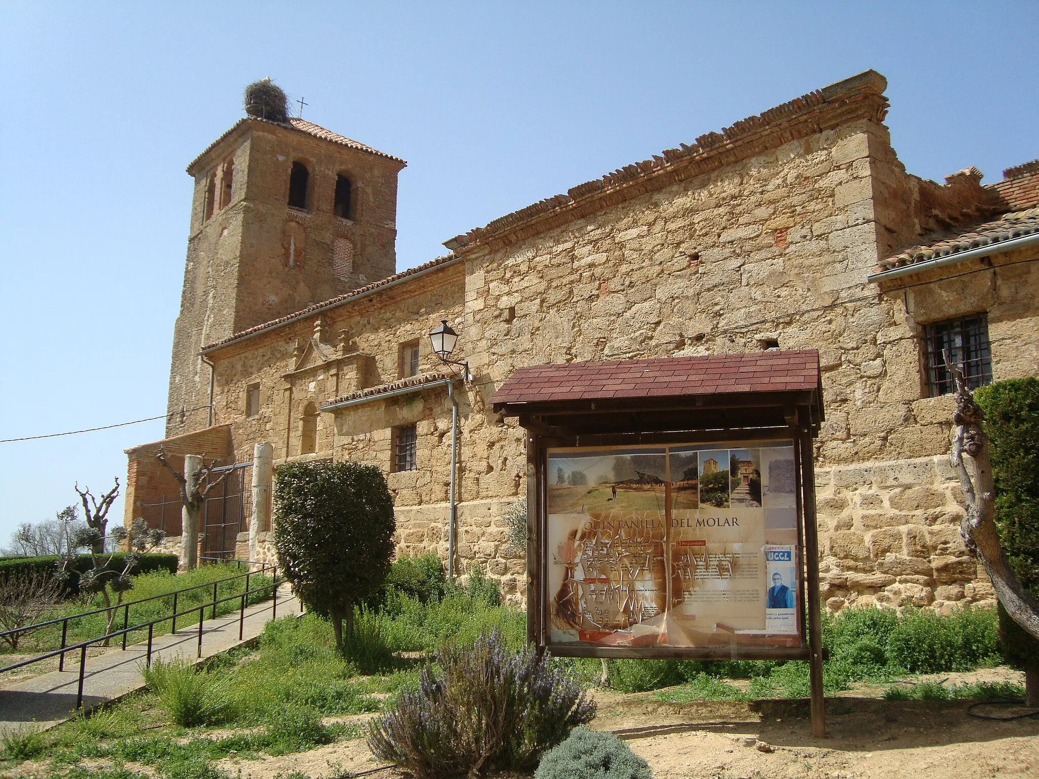 Photo showing: Iglesia de Santo Tomás en Quintanilla del Molar (Valladolid), barroca del siglo XVIII.