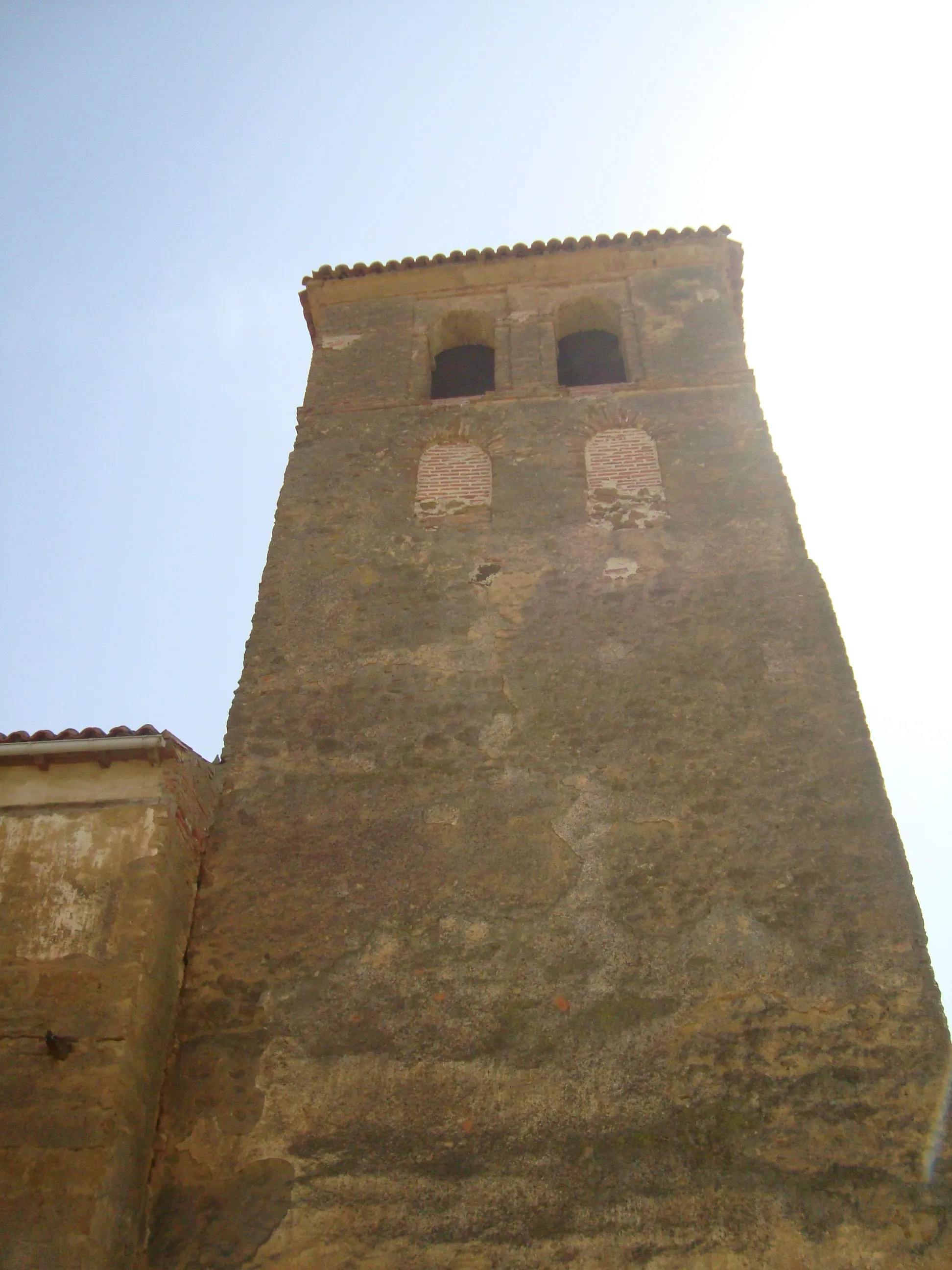 Photo showing: Torre de la iglesia de Santo Tomás en Quintanilla del Molar (Valladolid), barroca del siglo XVIII.