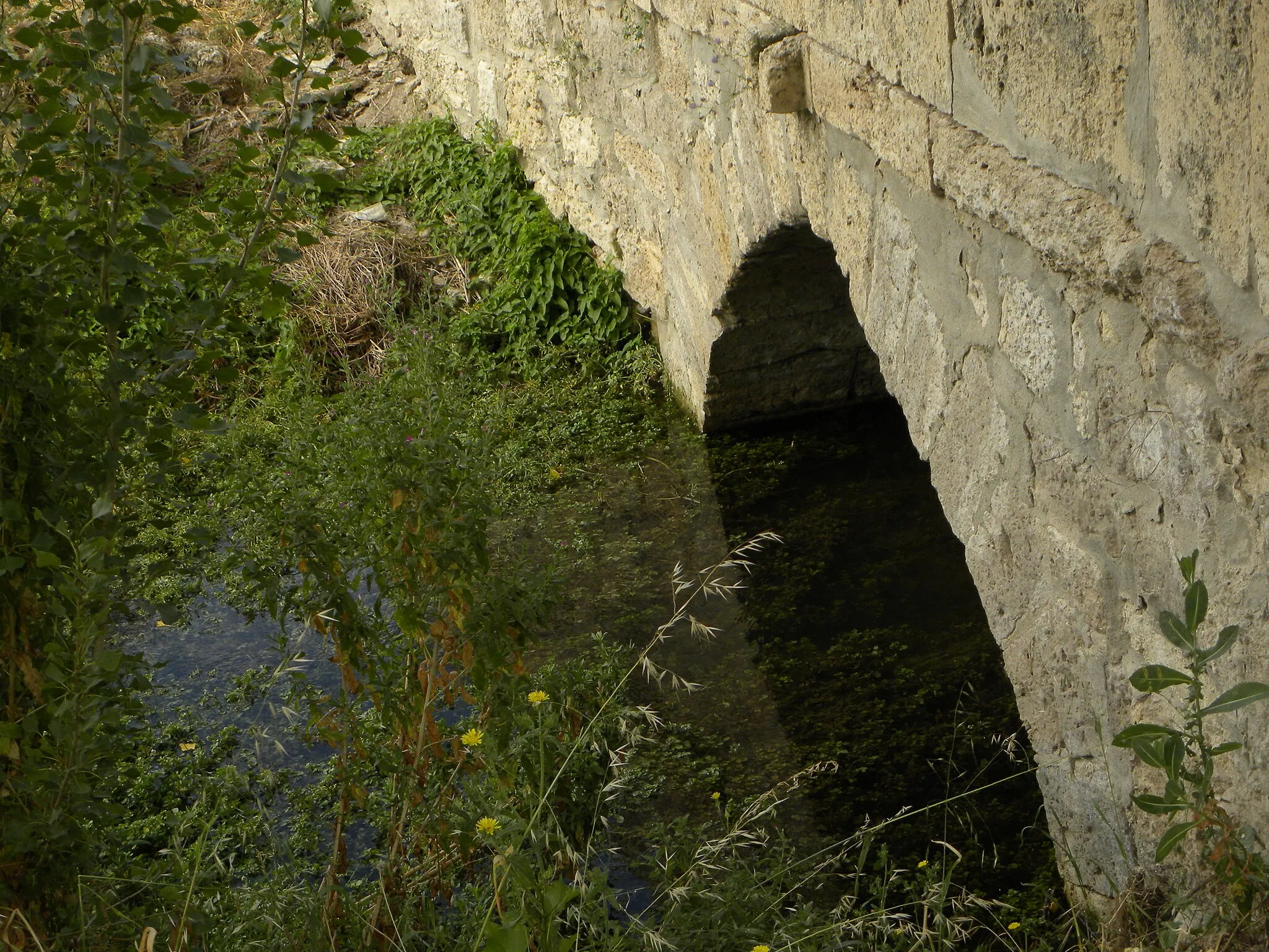 Photo showing: Roman bridge in Castrillo de Duero