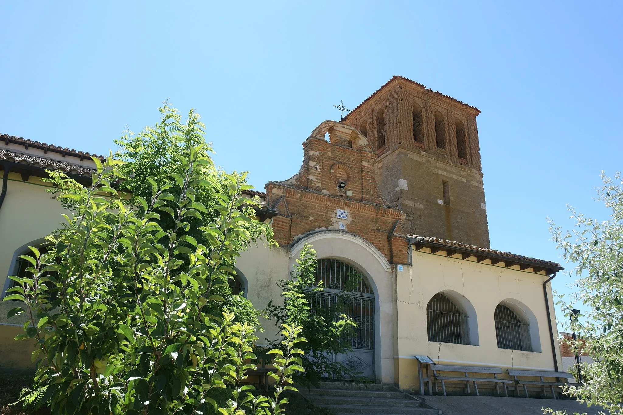 Photo showing: Iglesia del Santísimo Salvador, Vega de Ruiponce (Valladolid, España).