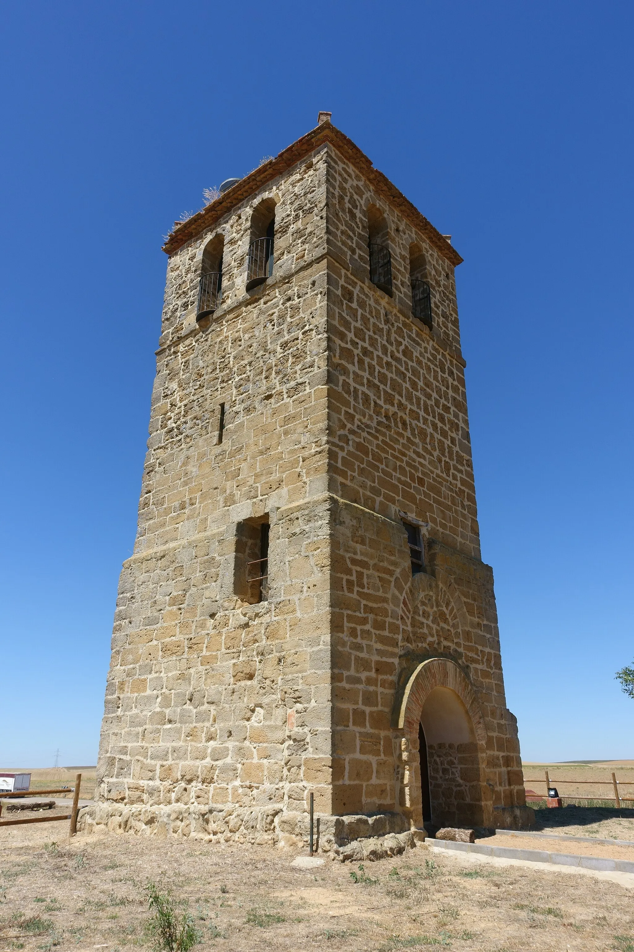 Photo showing: Torre de San Andrés, en Villalba de la Loma (Valladolid, España).