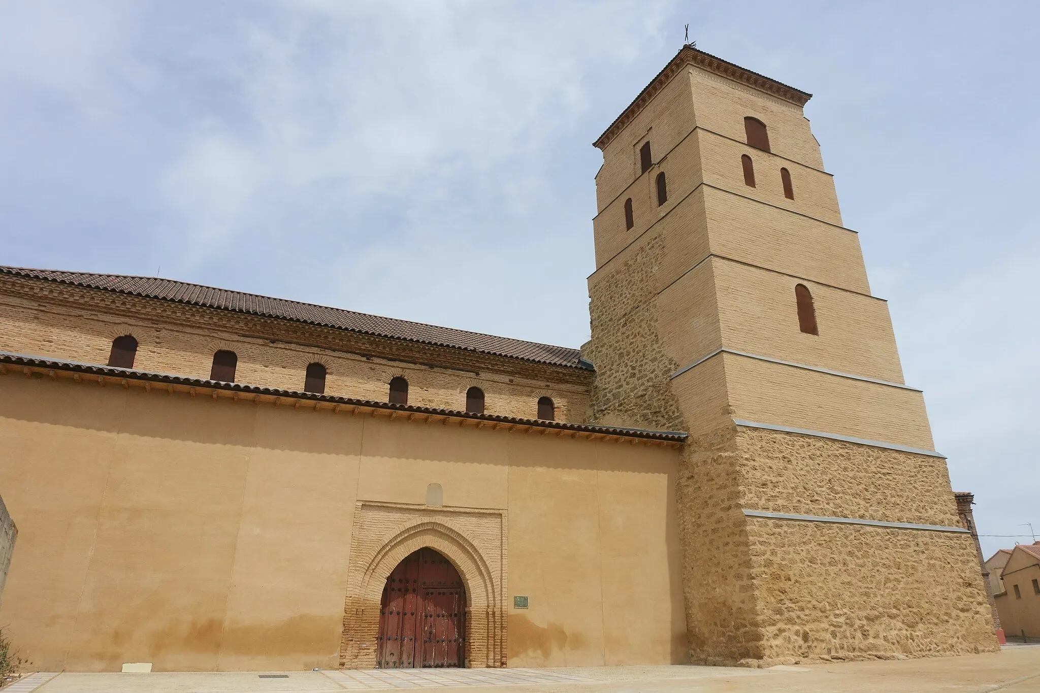 Photo showing: Iglesia de Santa María del Mercado, Mayorga (Valladolid, España).