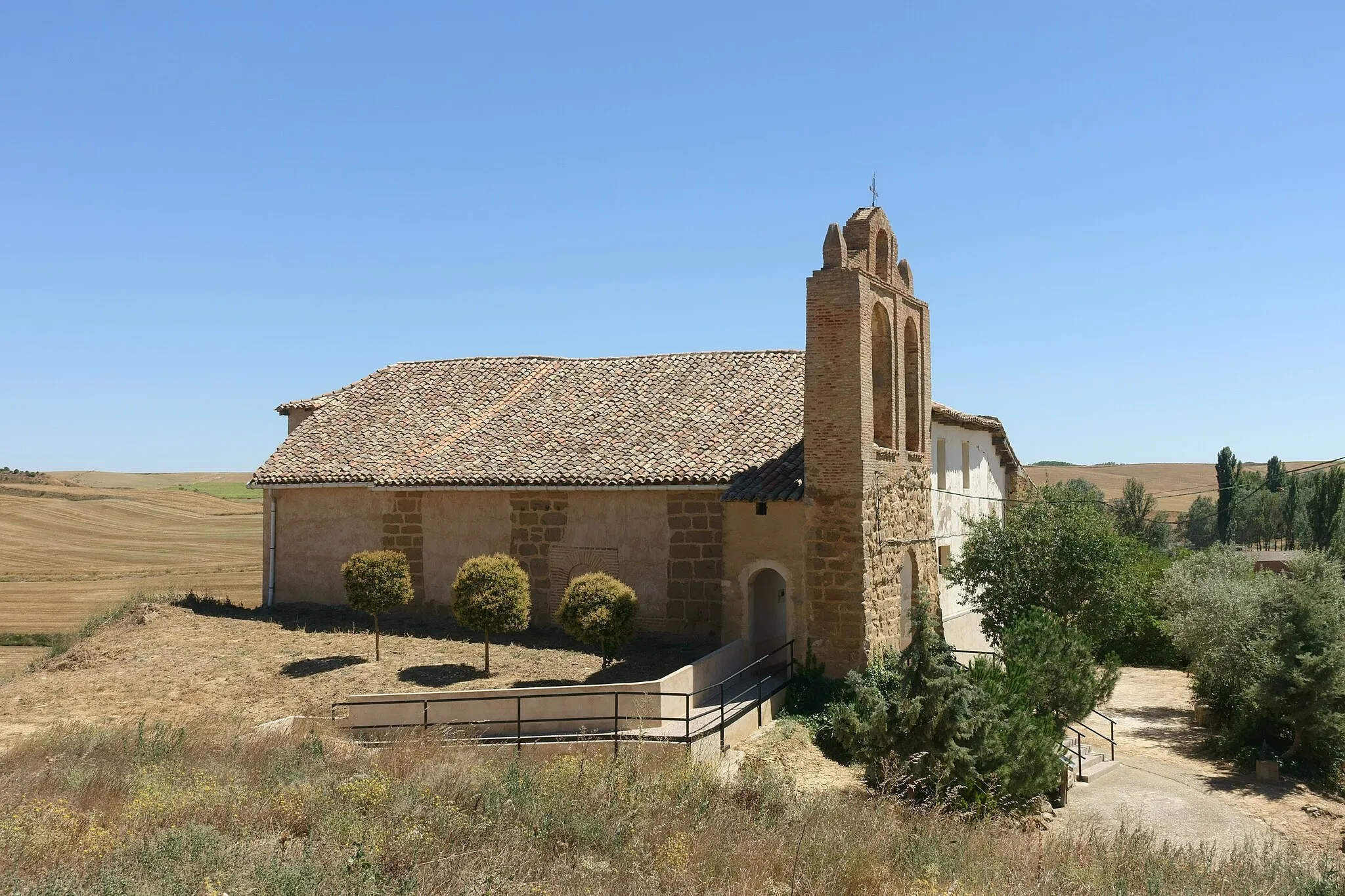 Photo showing: Iglesia de San Pedro Apóstol, Villanueva de la Condesa (Valladolid, España).