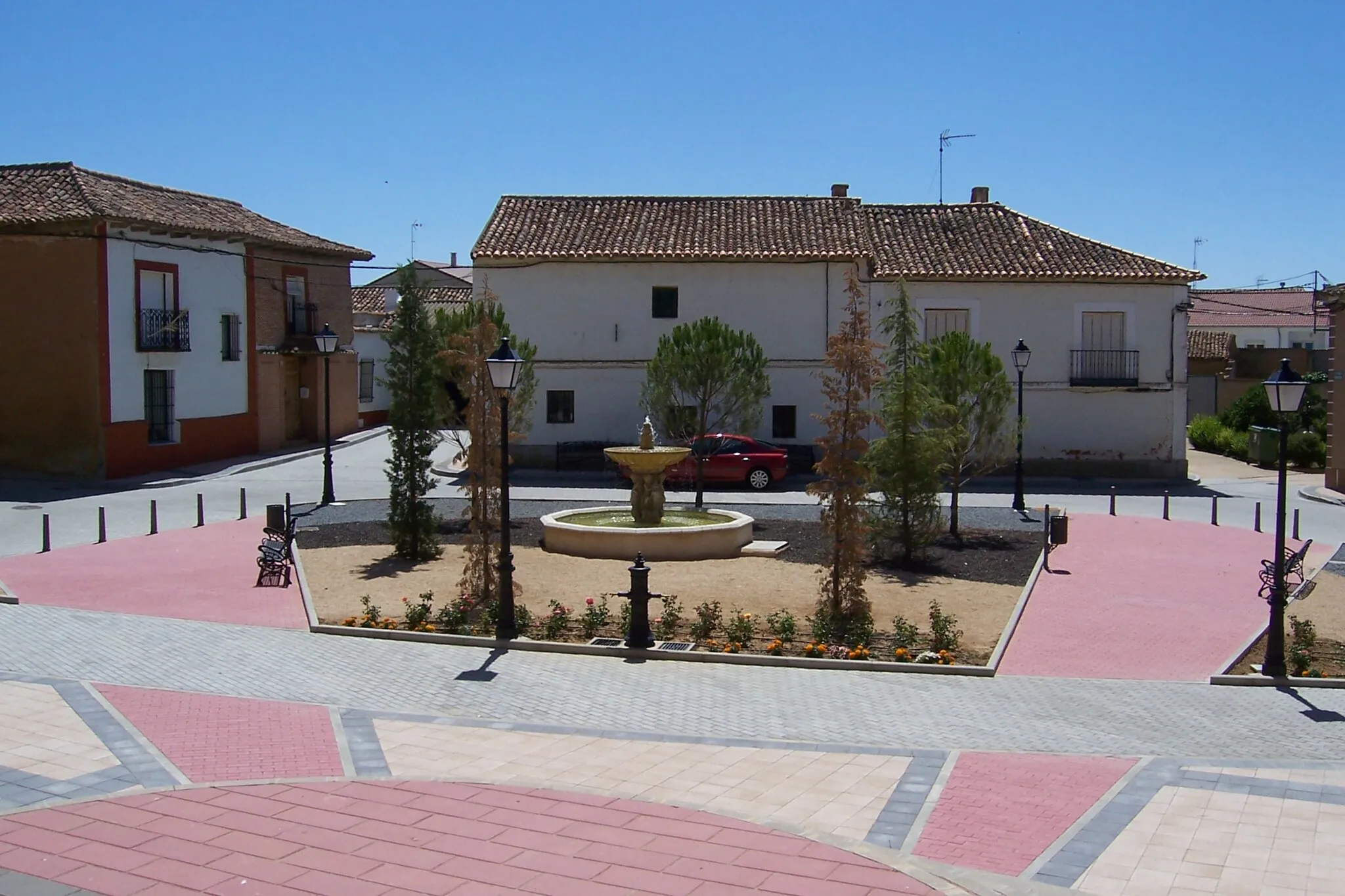 Photo showing: Villamuriel de Campos, provincia de Valladolid, España. Plaza Mayor.