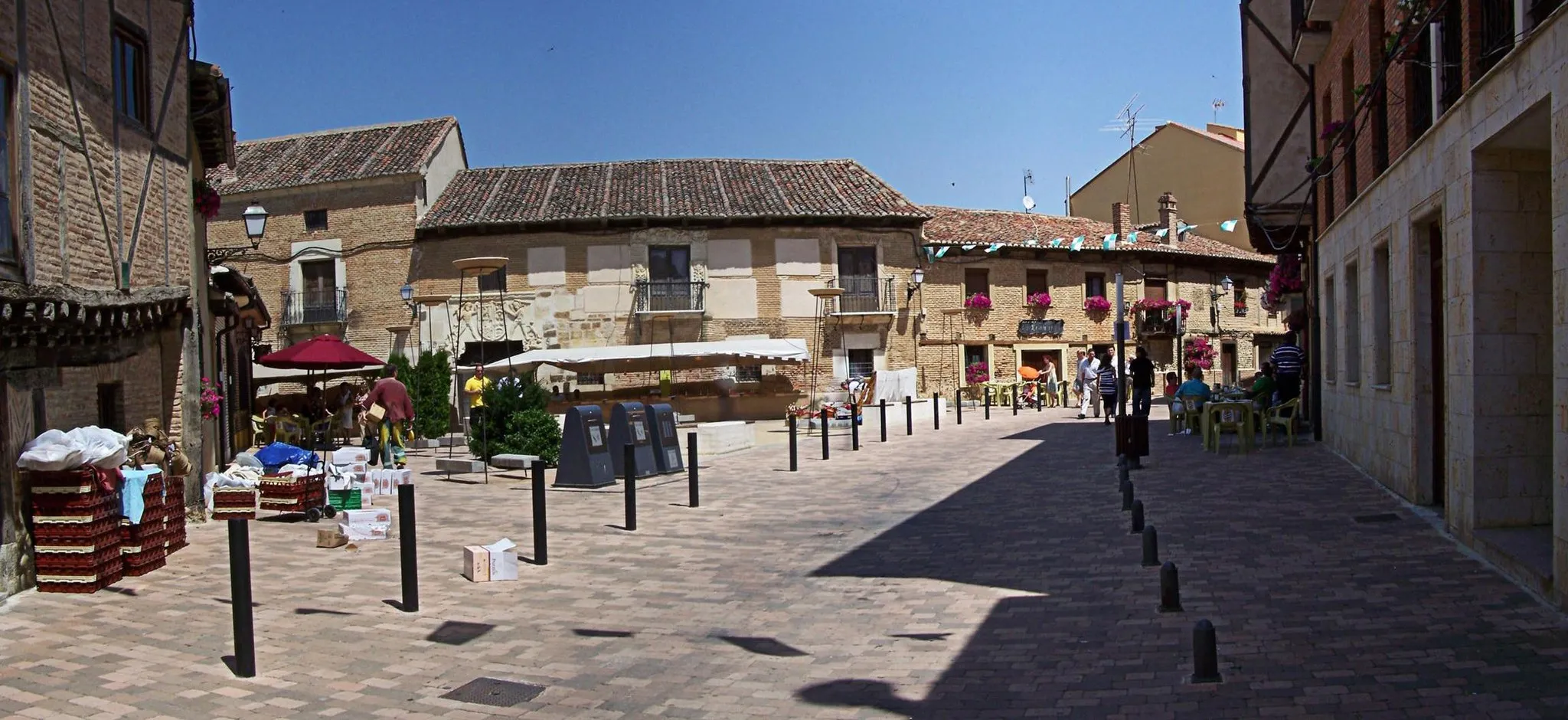 Photo showing: Paisaje urbano de Saldaña (Palencia, Castilla y León).