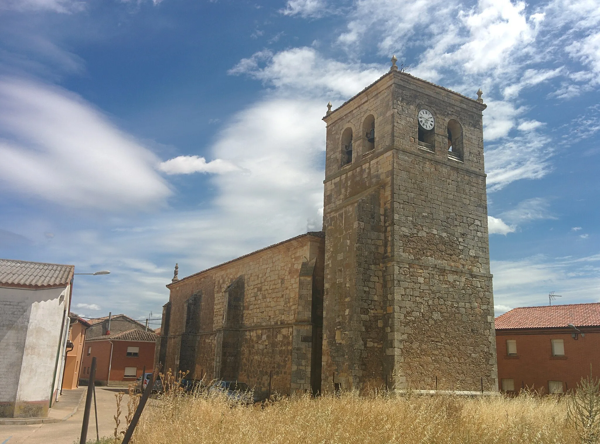 Photo showing: Iglesia de Nuestra Señora de la Asunción, en La Vid de Ojeda (Palencia, España).