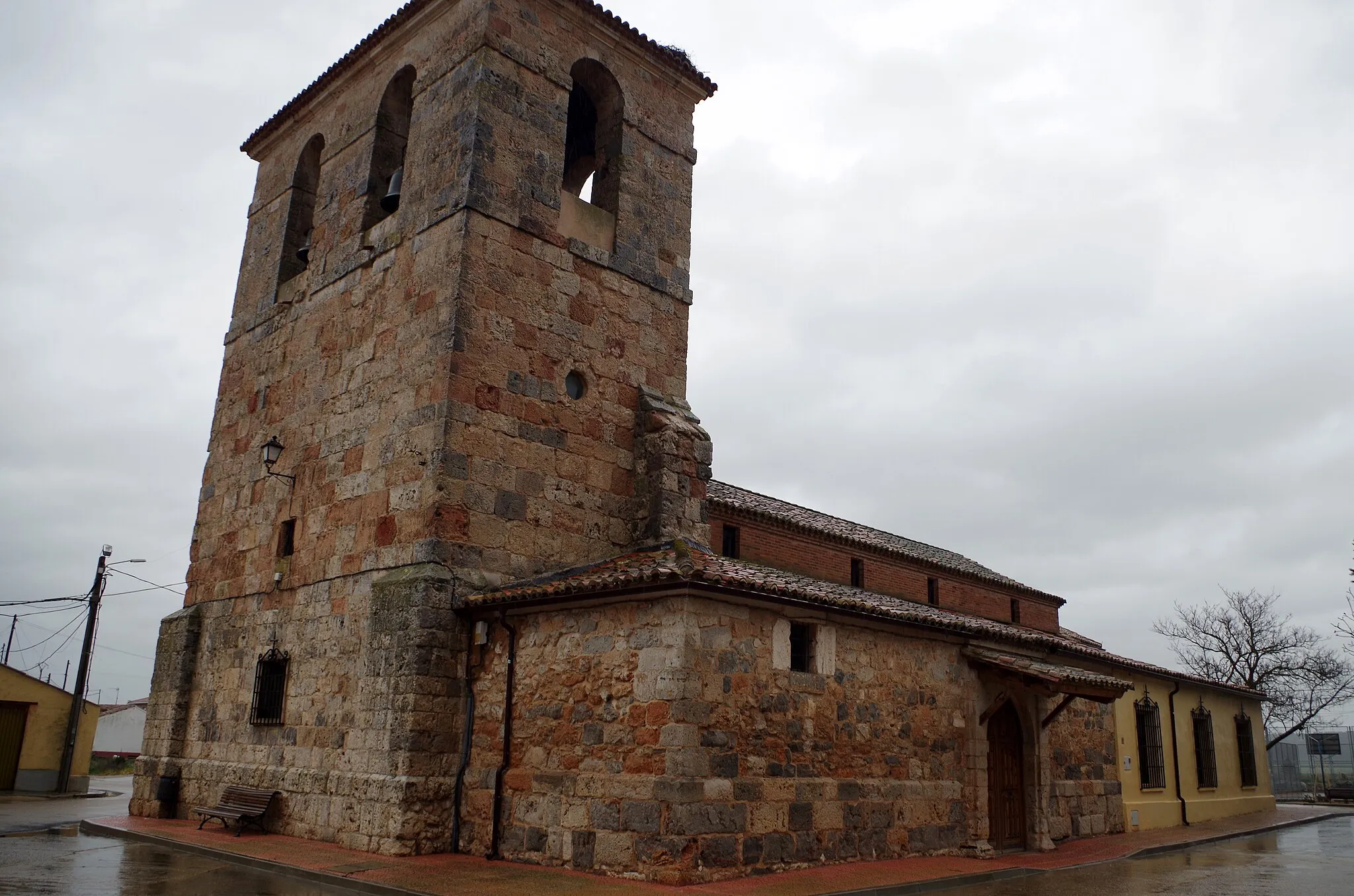 Photo showing: Church in Soto de Cerrato. (Palencia, Spain)