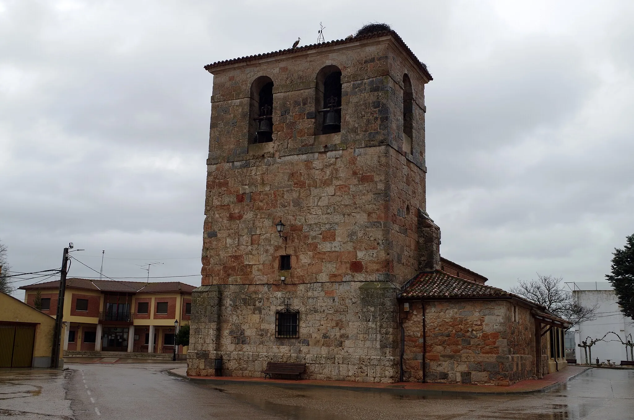 Photo showing: Church in Soto de Cerrato. (Palencia, Spain)