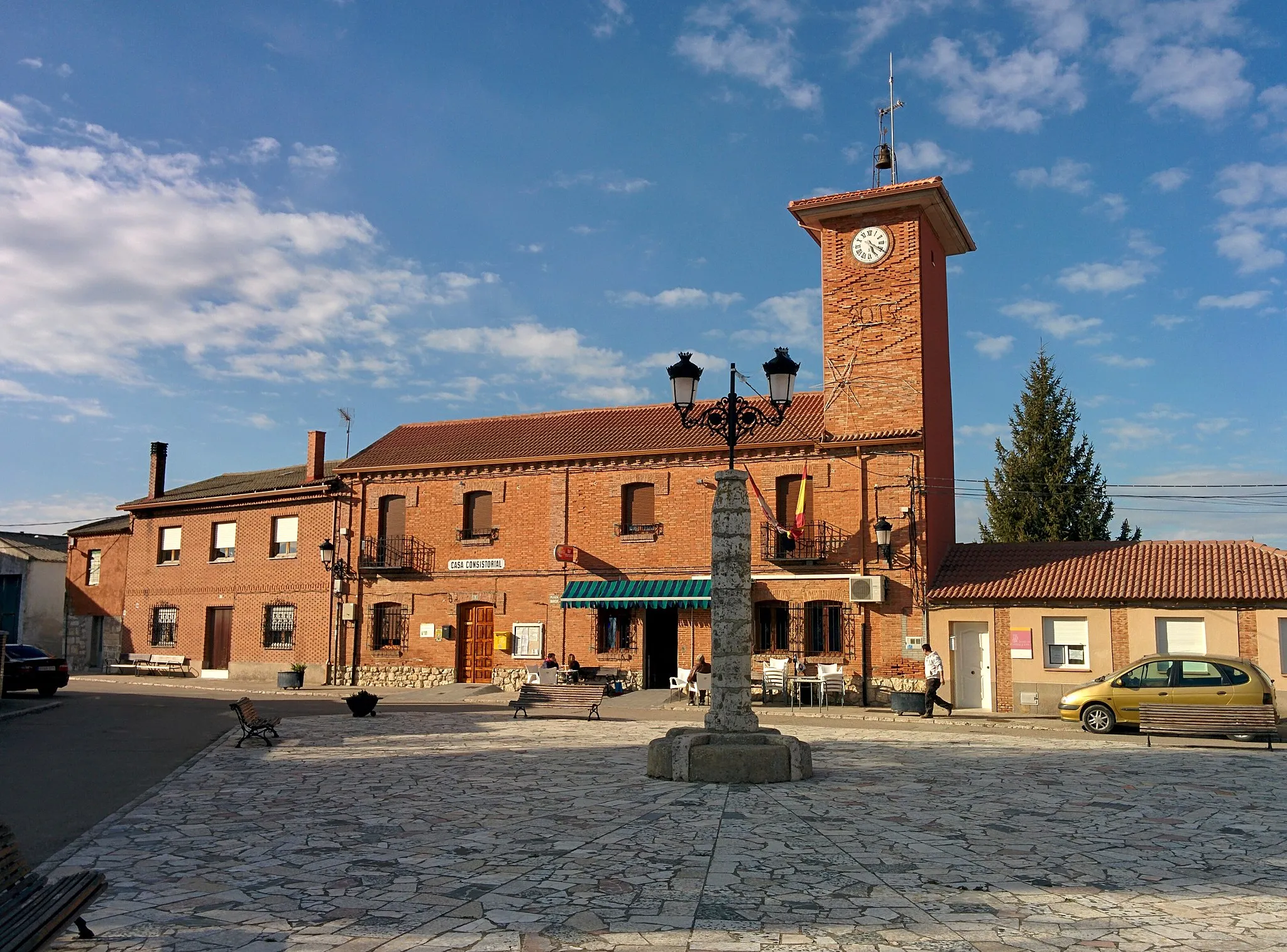Photo showing: Ayuntamiento de Población de Cerrato (Palencia, España).