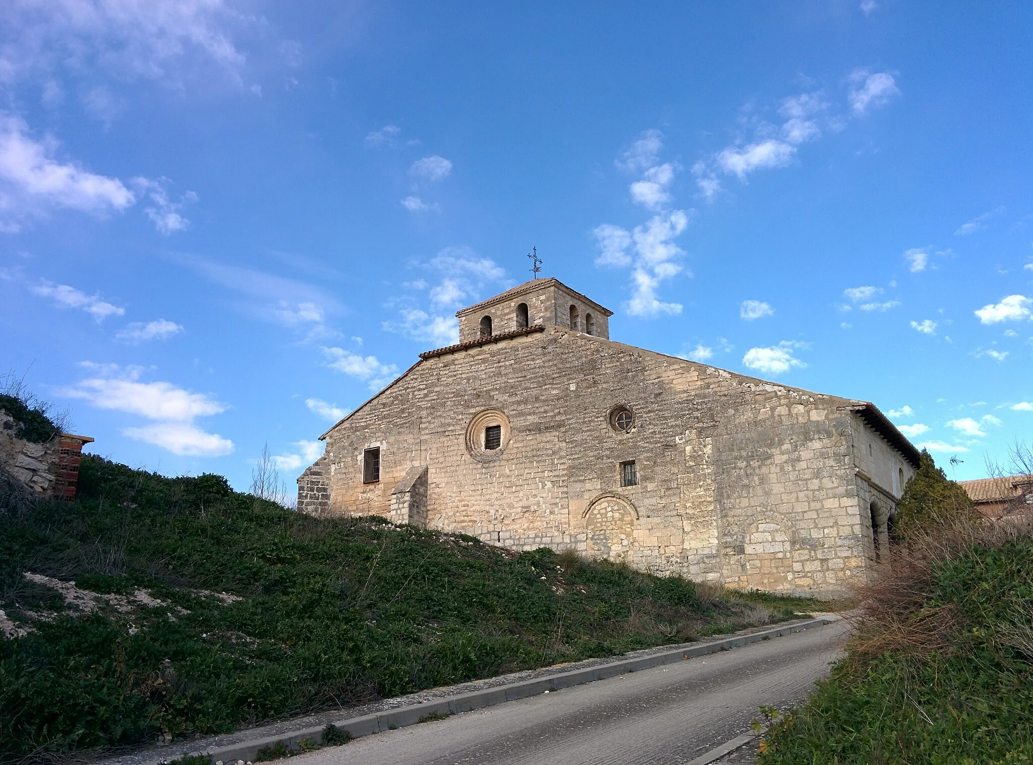 Photo showing: Iglesia de Santa María la Mayor, en Cubillas de Cerrato (Palencia, España).