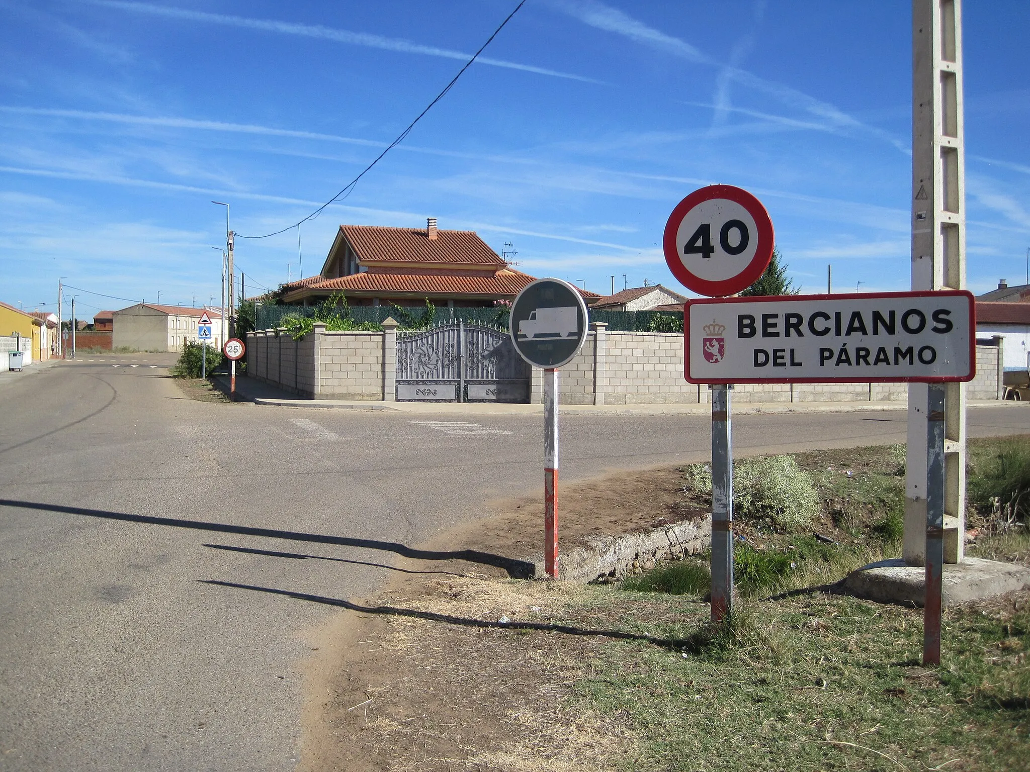 Photo showing: Imagen tomada en Bercianos del Páramo (León).