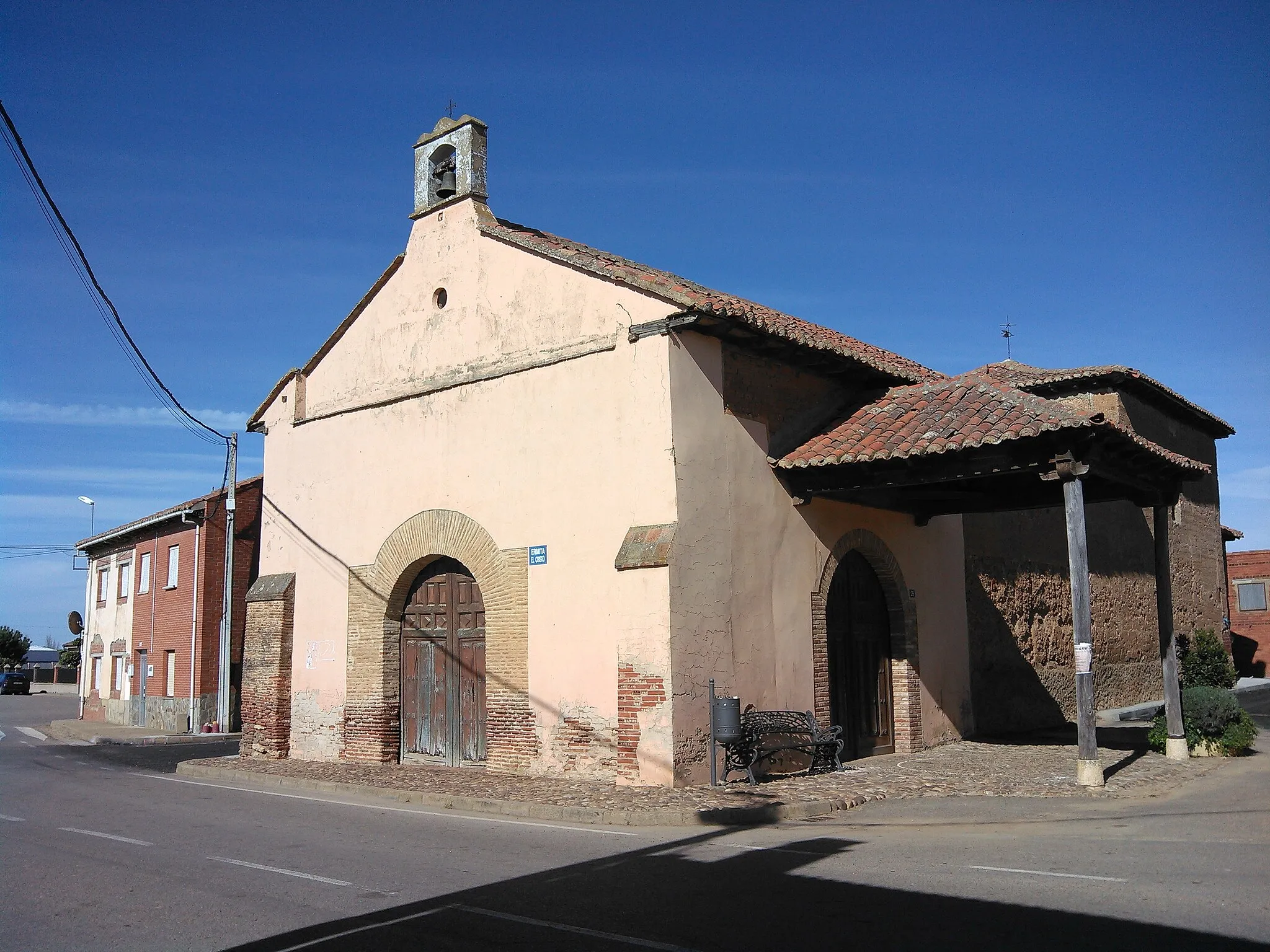 Photo showing: Iglesia de El Cristo en Villademor de la Vega (provincia de León).