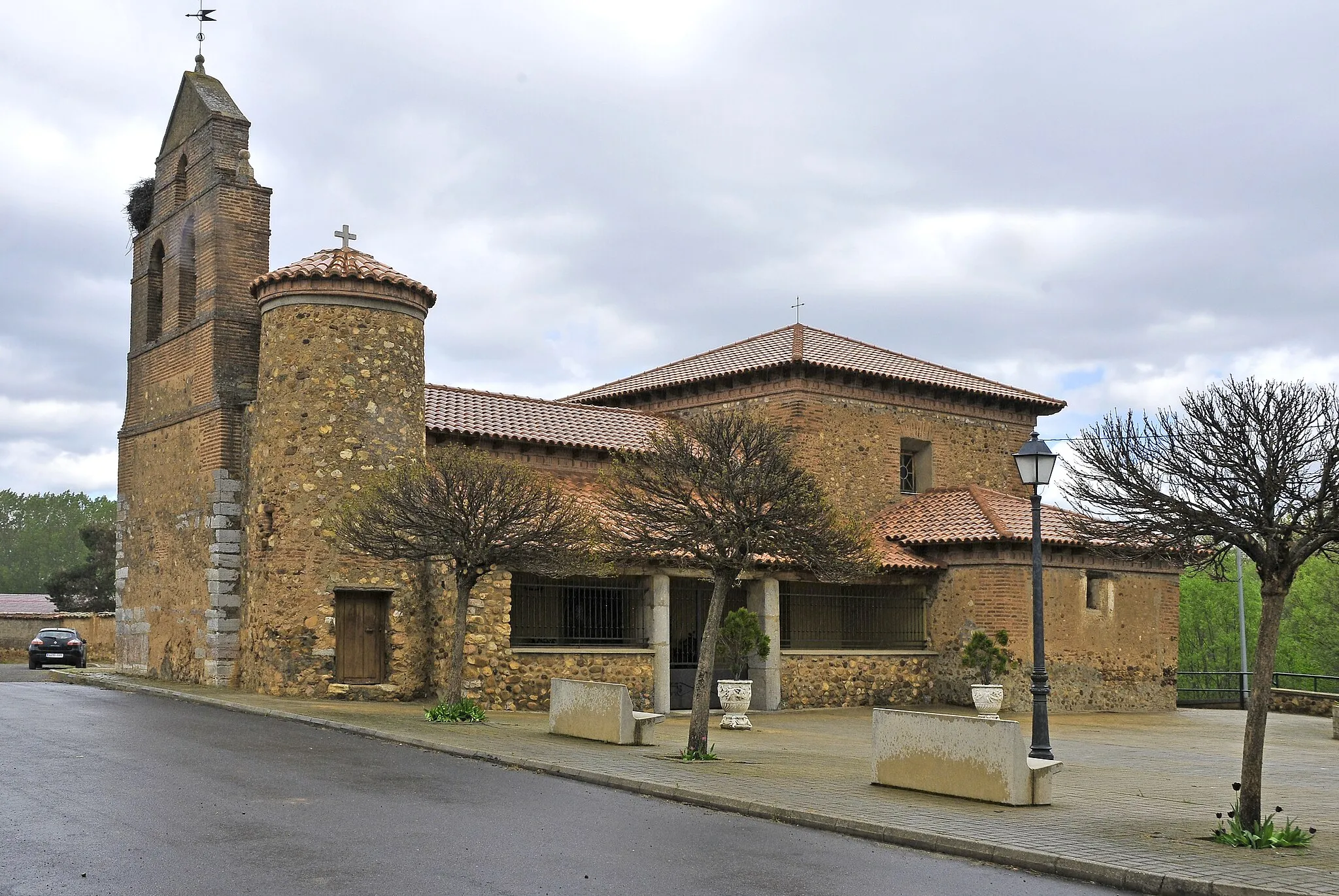 Photo showing: Saint James Church. Lorenzana, Cuadros, León, Castile and León, Spain
