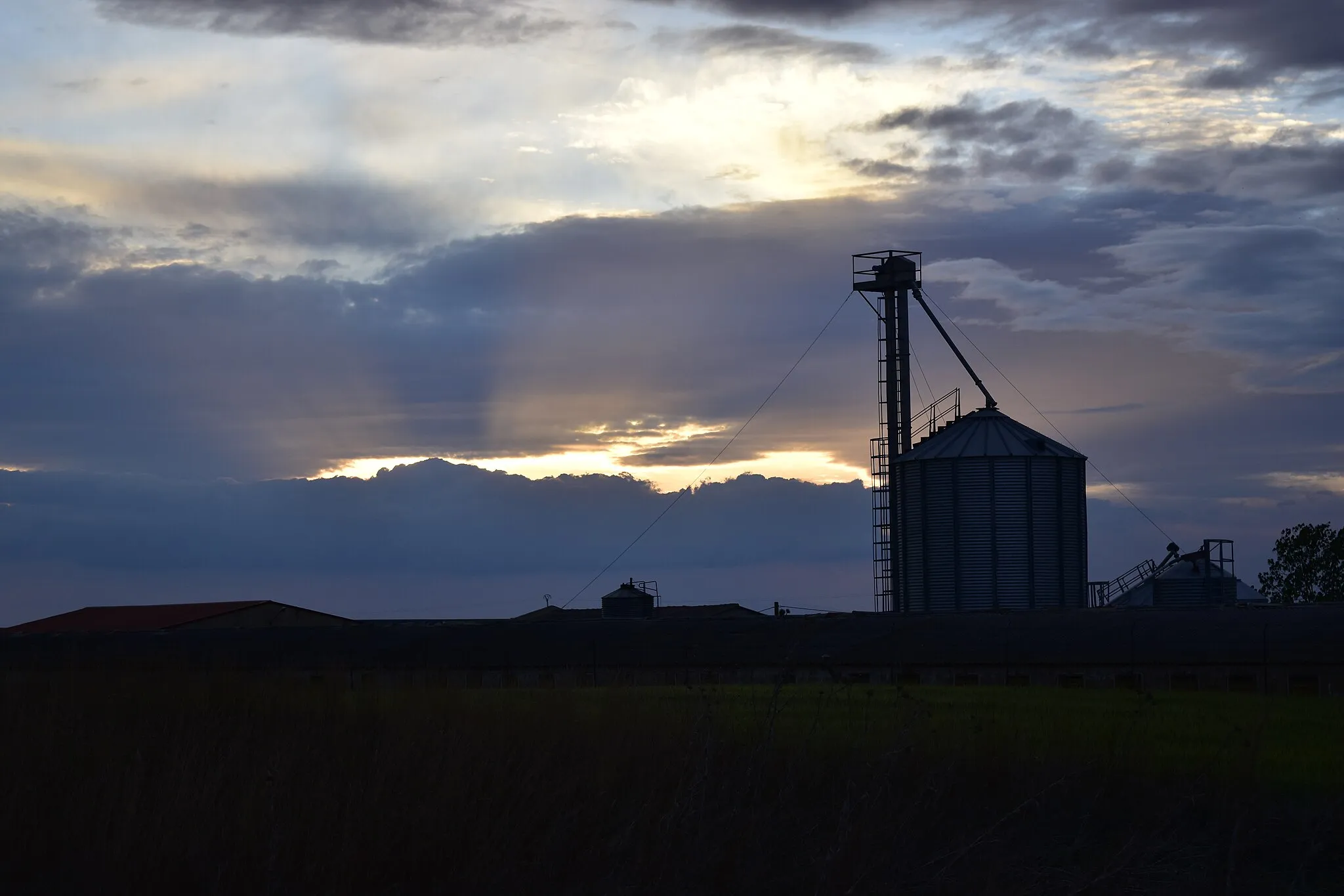 Photo showing: Atardecer desde la Era Centena en Roles de Campos.