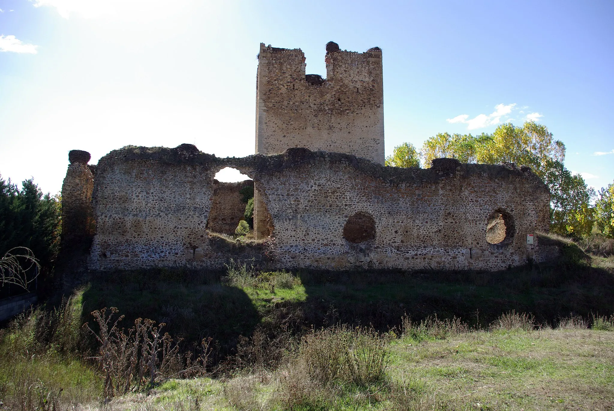 Photo showing: Villapadierna castle, Cubillas de Rueda (León, Spain).