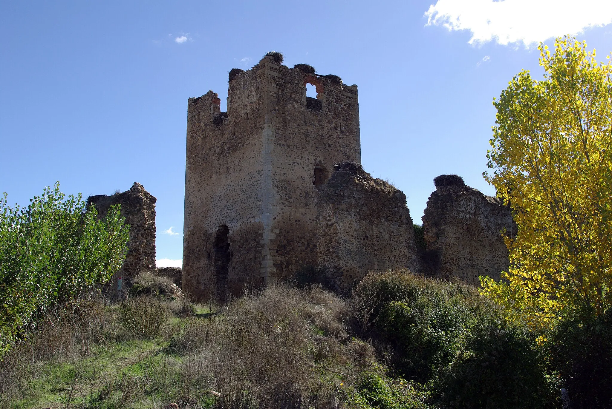 Photo showing: Villapadierna castle, Cubillas de Rueda (León, Spain).