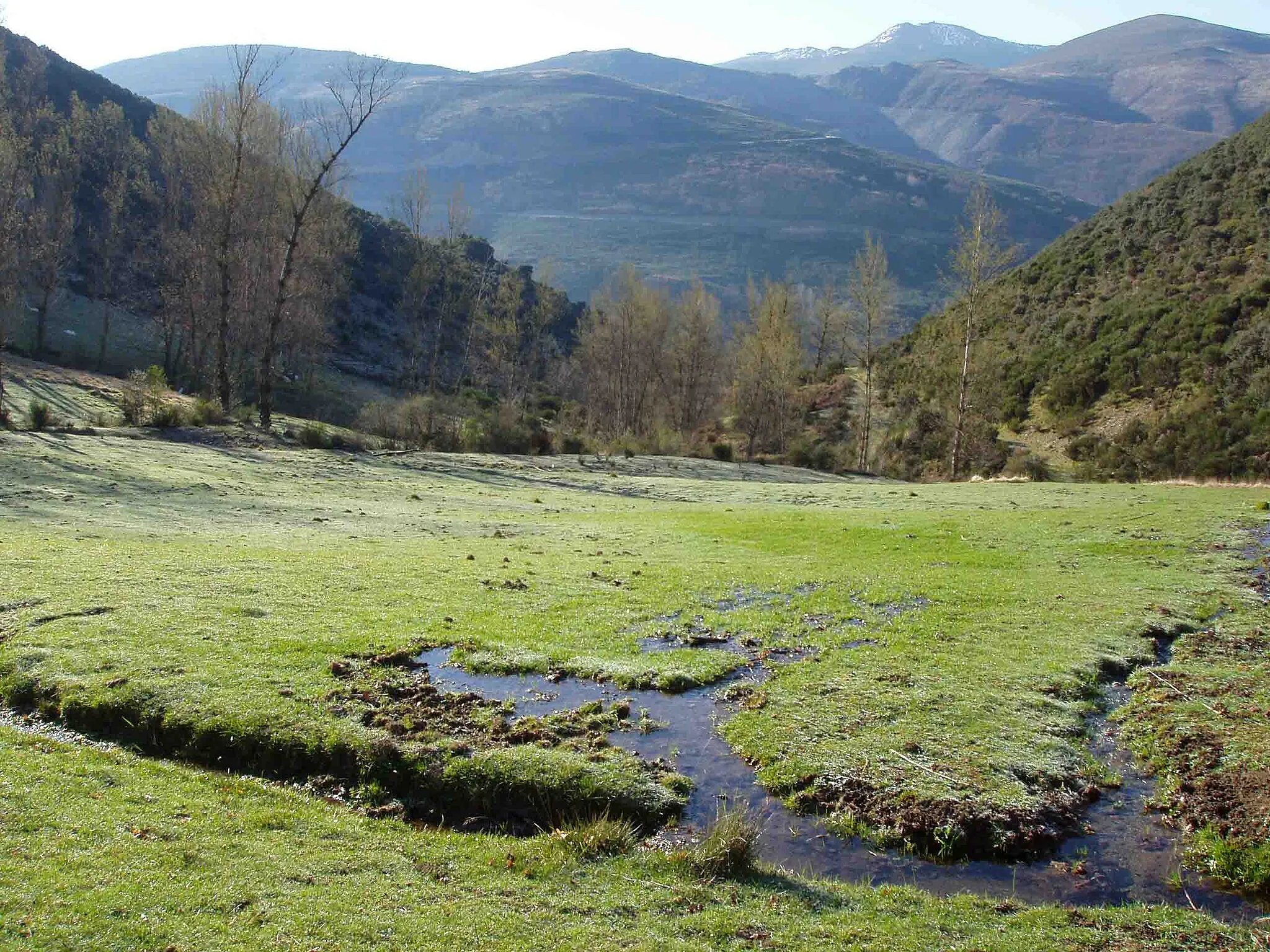 Photo showing: Valle conocido como Valdouteiru en Quintanilla de Losada