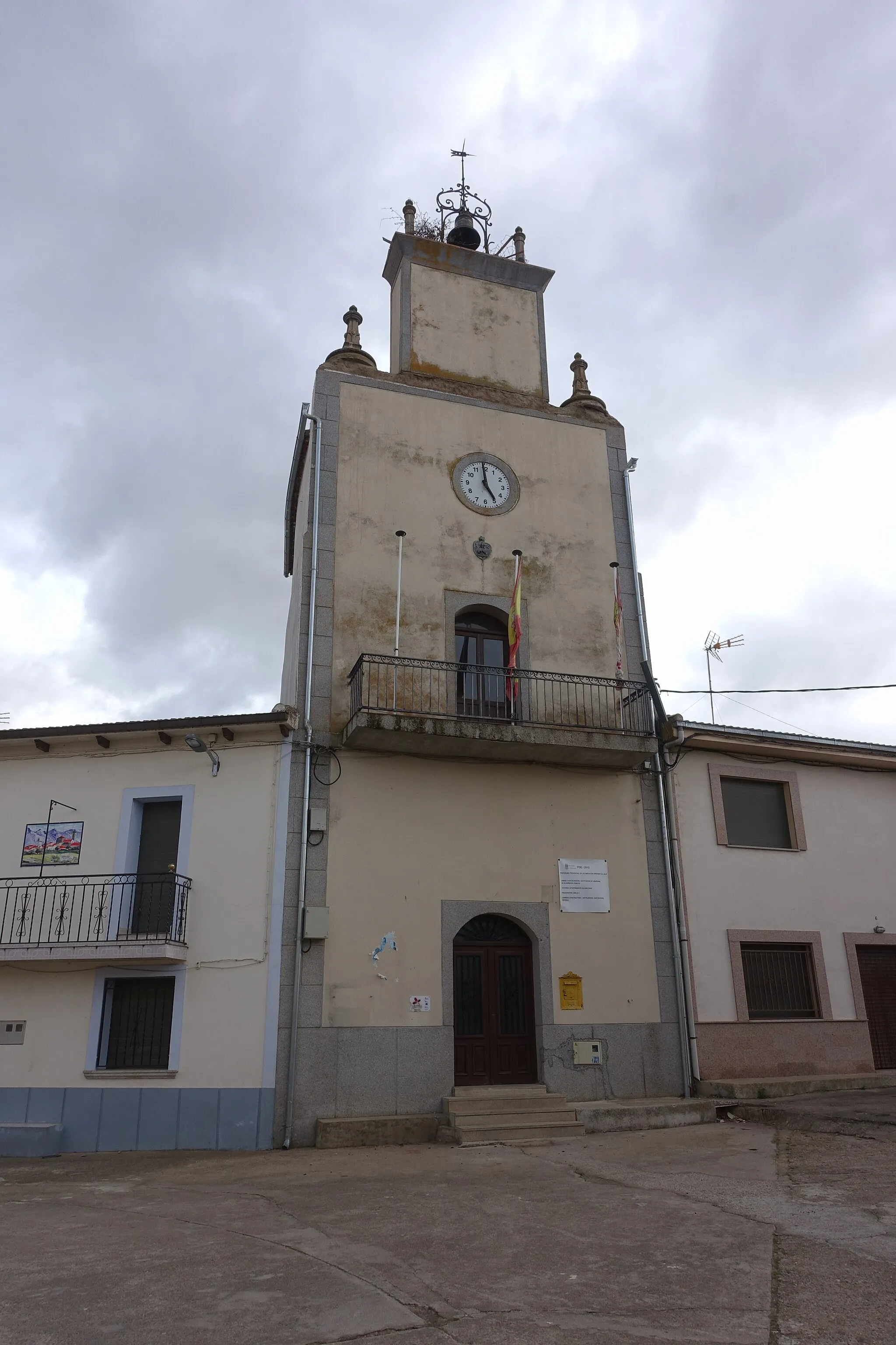 Photo showing: Antigua casa consistorial de Martiago (Salamanca, España).