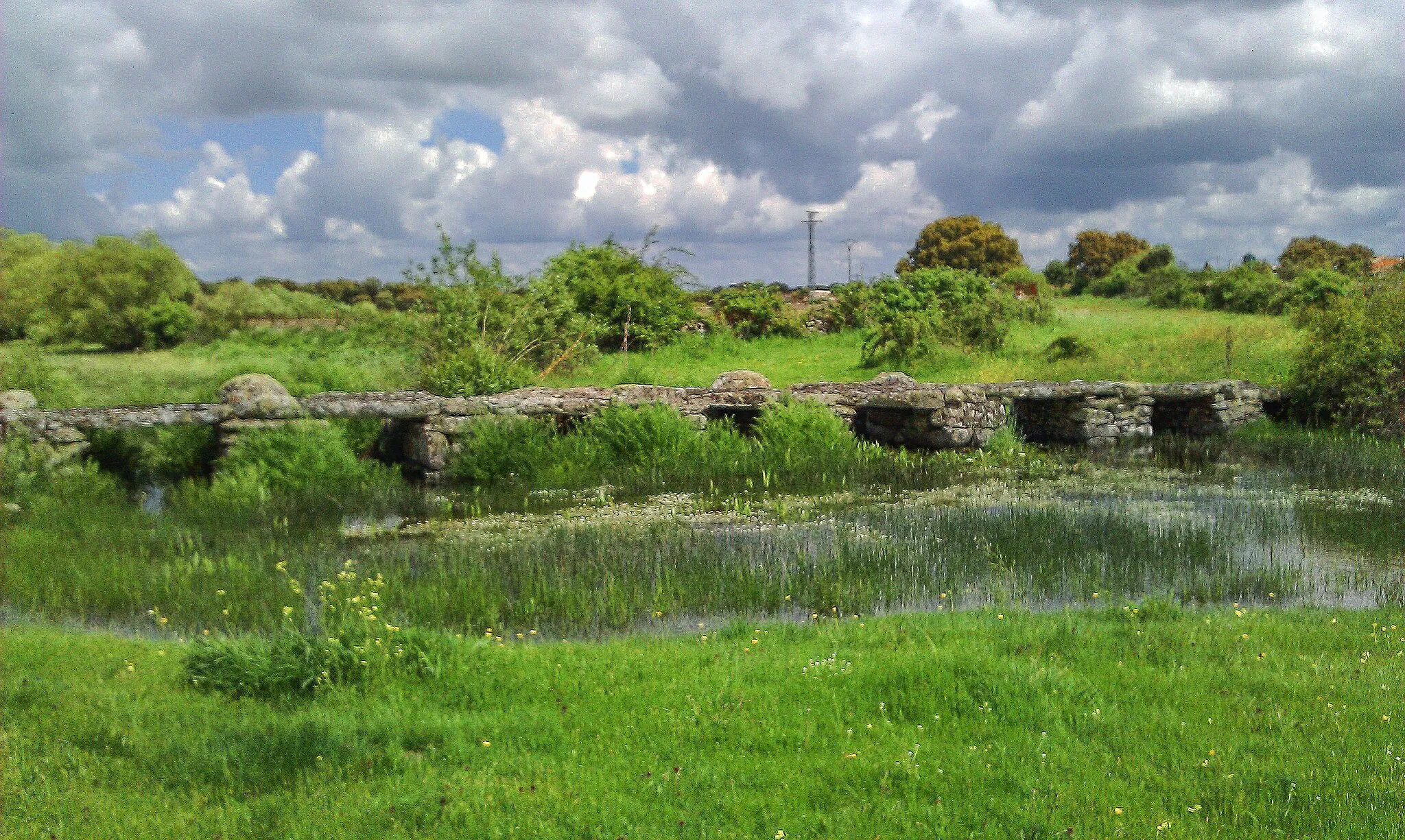 Photo showing: La puente de Puertas (resto histórico)