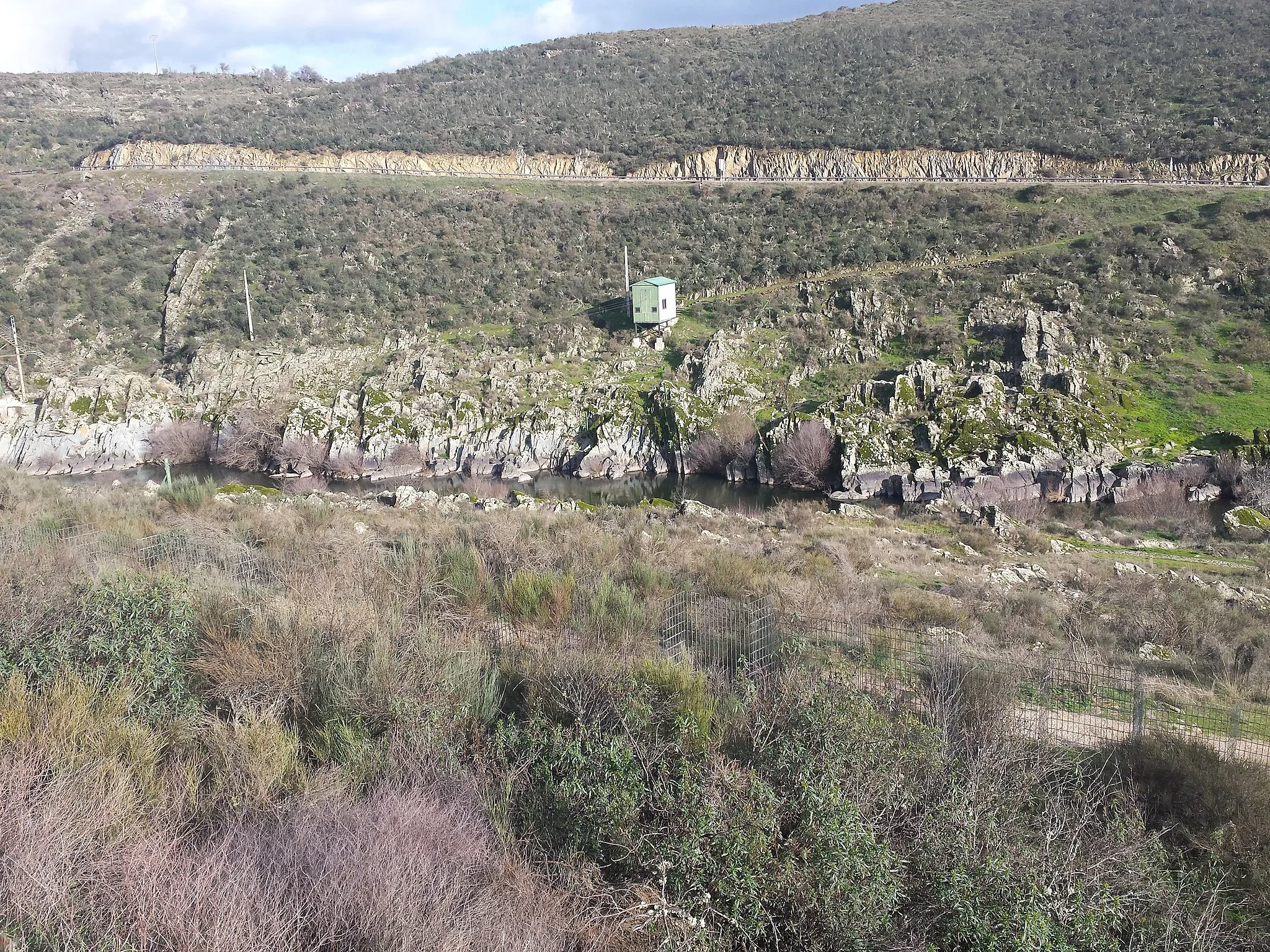 Photo showing: Cave art station of Siega Verde in Villar de la Yegua. Salamanca, Spain.