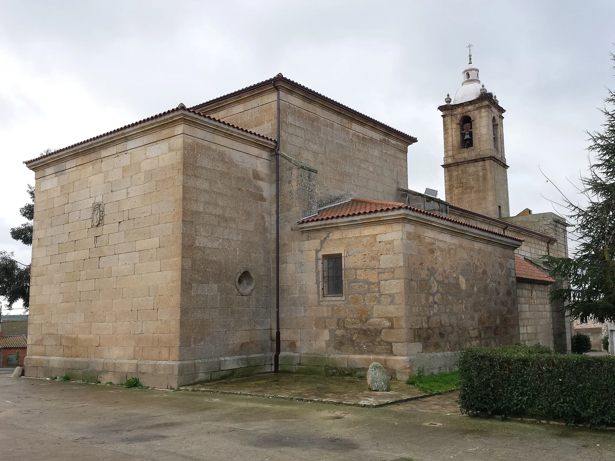 Photo showing: Church of Saint Augustine in Villar de Ciervo. Salamanca, Spain.