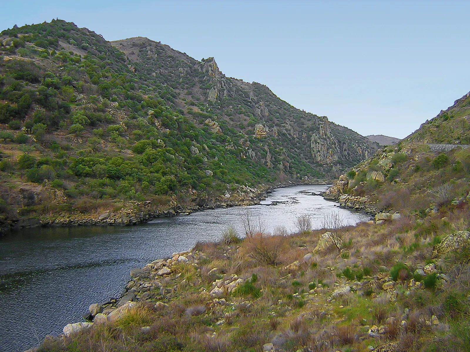 Photo showing: Instantánea tomada desde Villarino de los Aires, a la orilla del río Duero, provincia de Salamanca, España