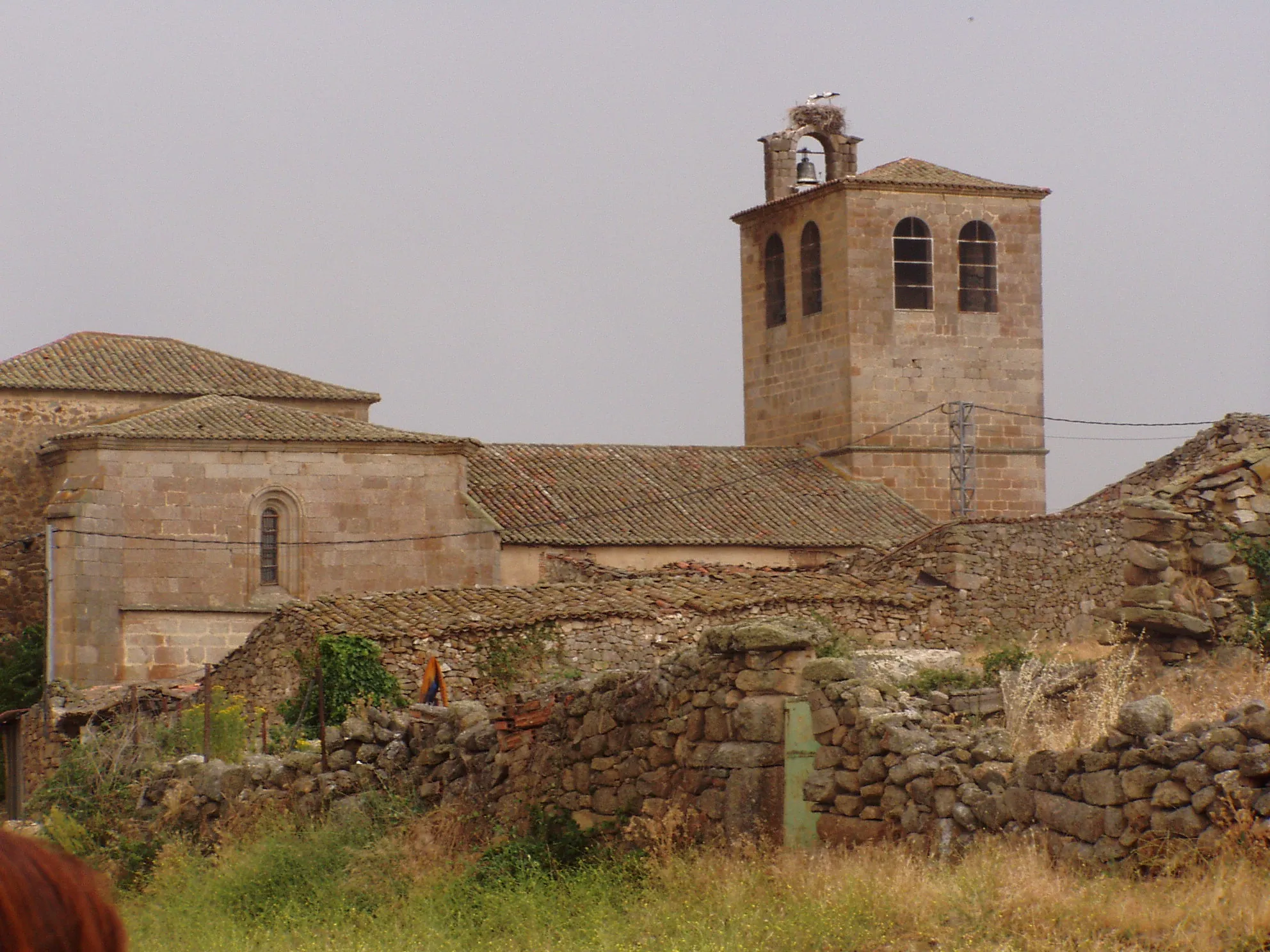 Photo showing: Iglesia de la villa salmantina de Puente del Congosto