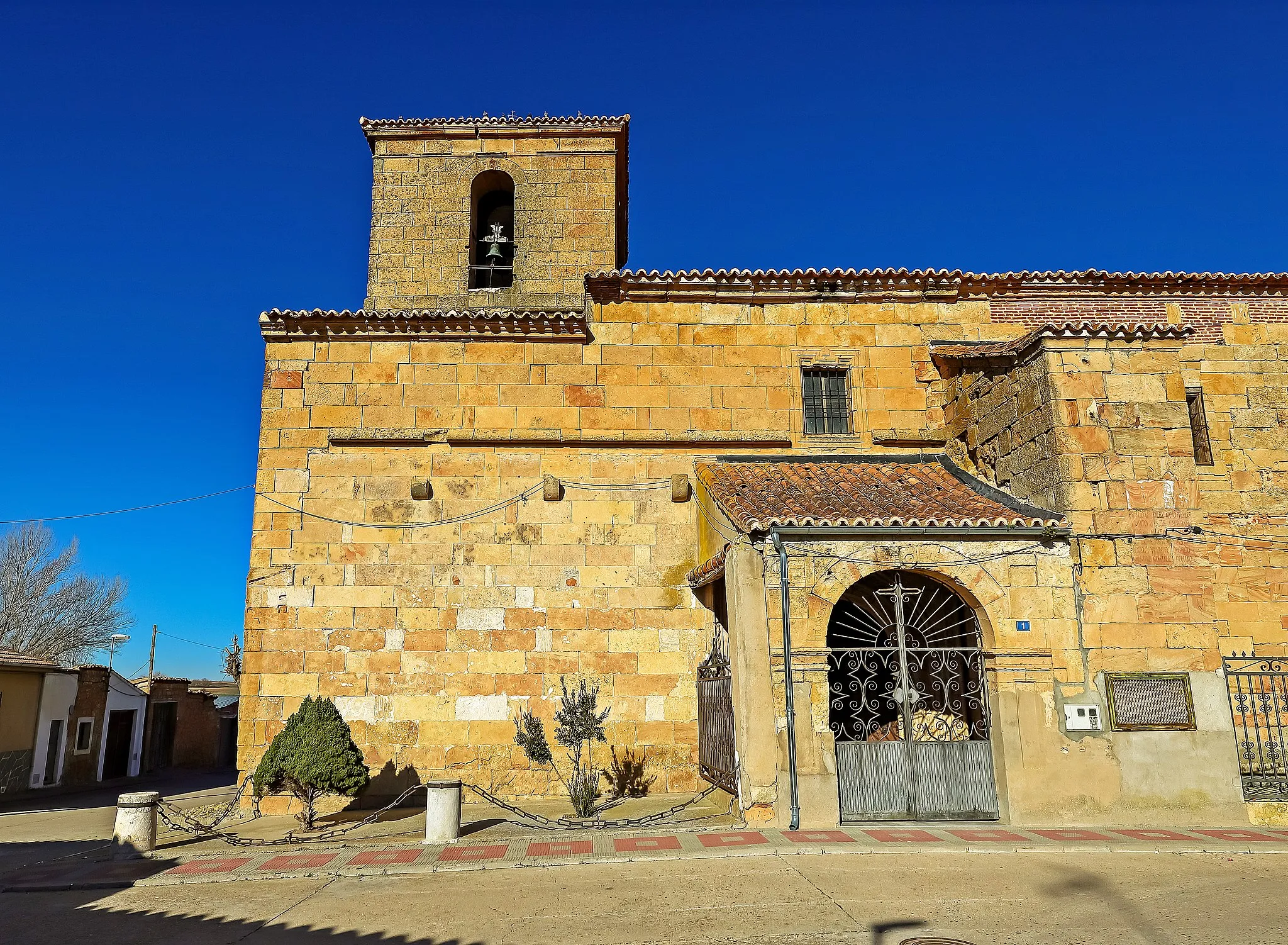 Photo showing: Espino de la Orbada, municipio de la comarca de La Armuña, provincia de Salamanca.