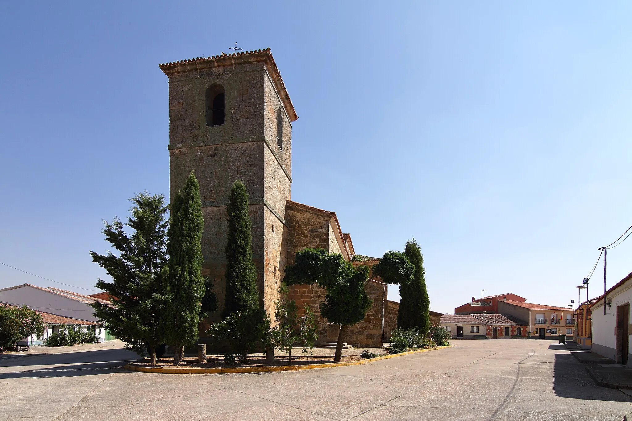 Photo showing: Plaza Mayor de Negrilla de Palencia