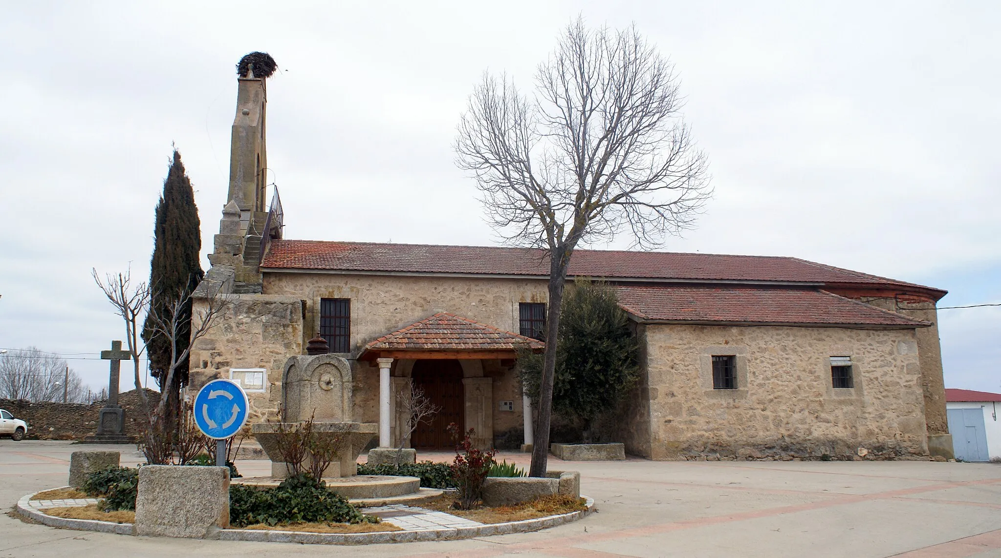 Photo showing: Church of La Mata de Ledesma, Salamanca, Spain.