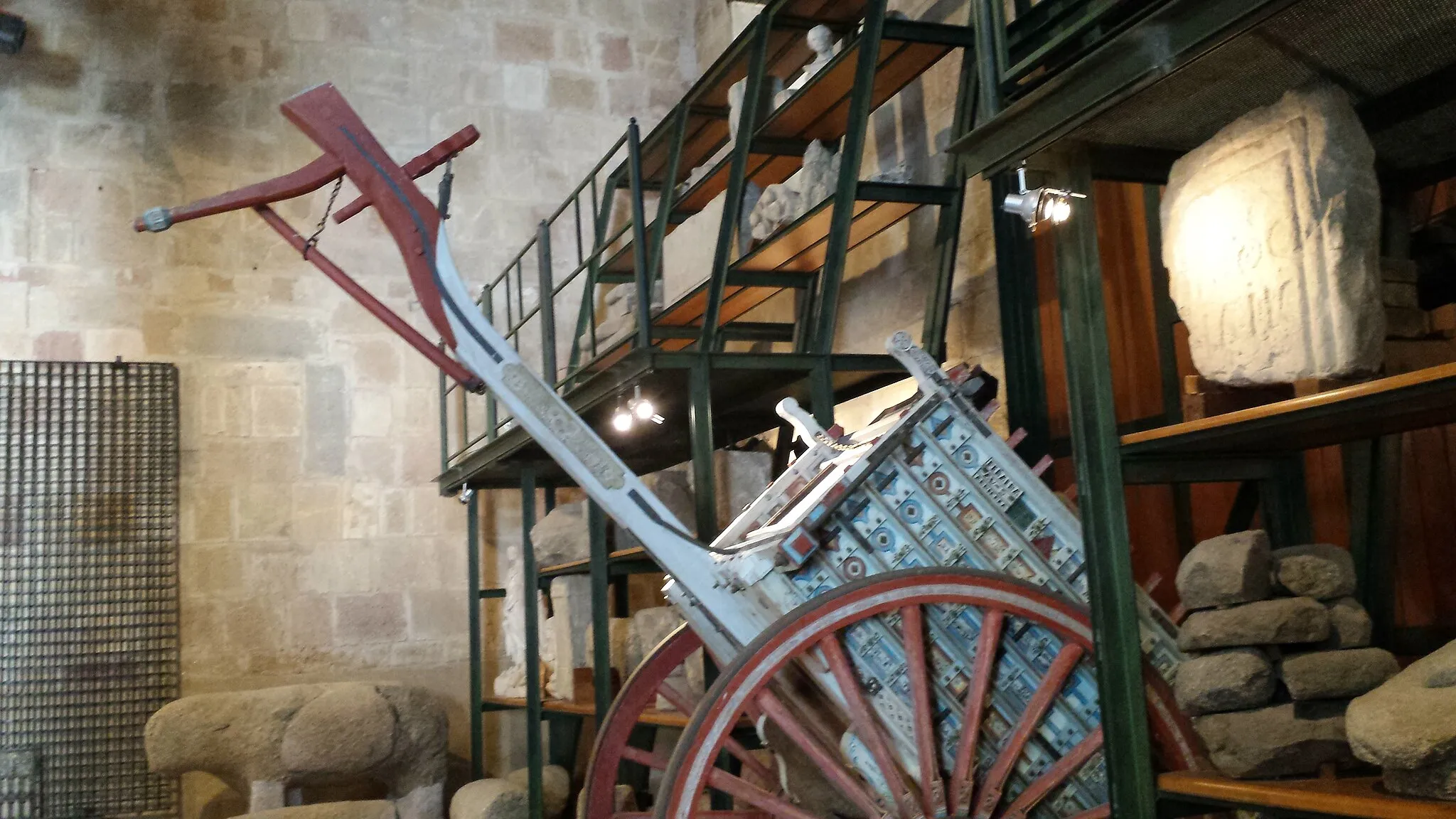Photo showing: Carro en el Museo de Avila