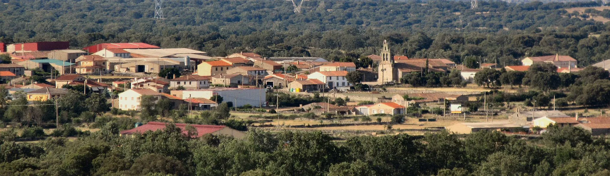 Photo showing: Vista de Luelmo desde el Teso Santo.