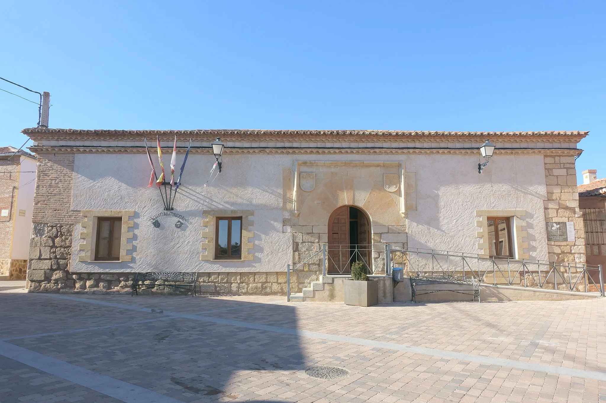Photo showing: Casa consistorial de Guarrate (Zamora, España).