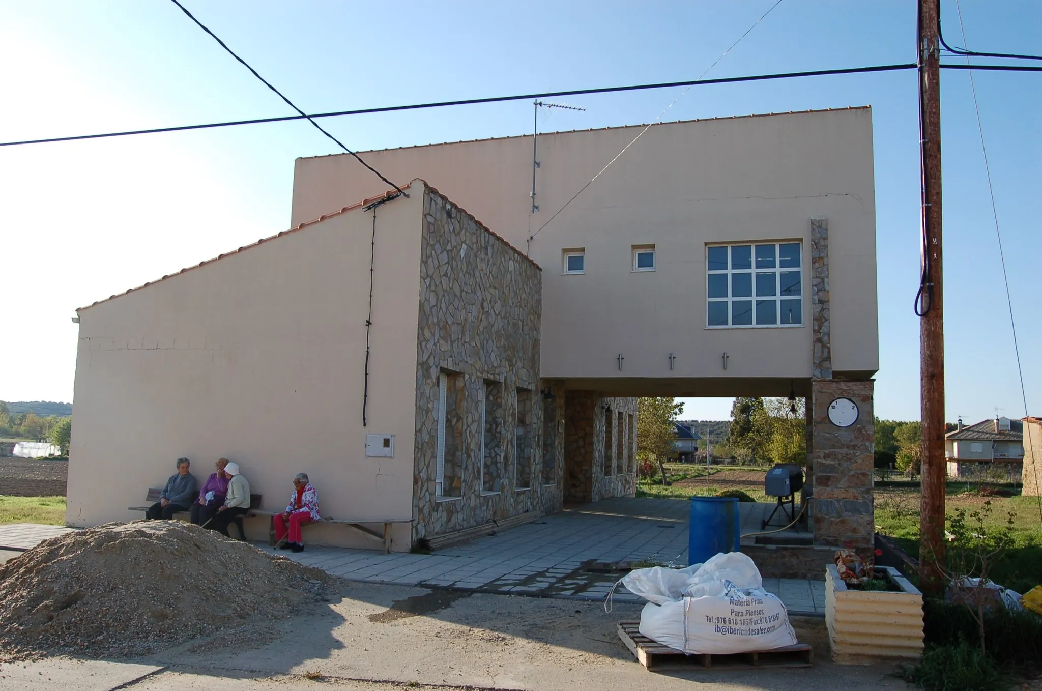 Photo showing: Casa consistorial de Santa María de Valverde