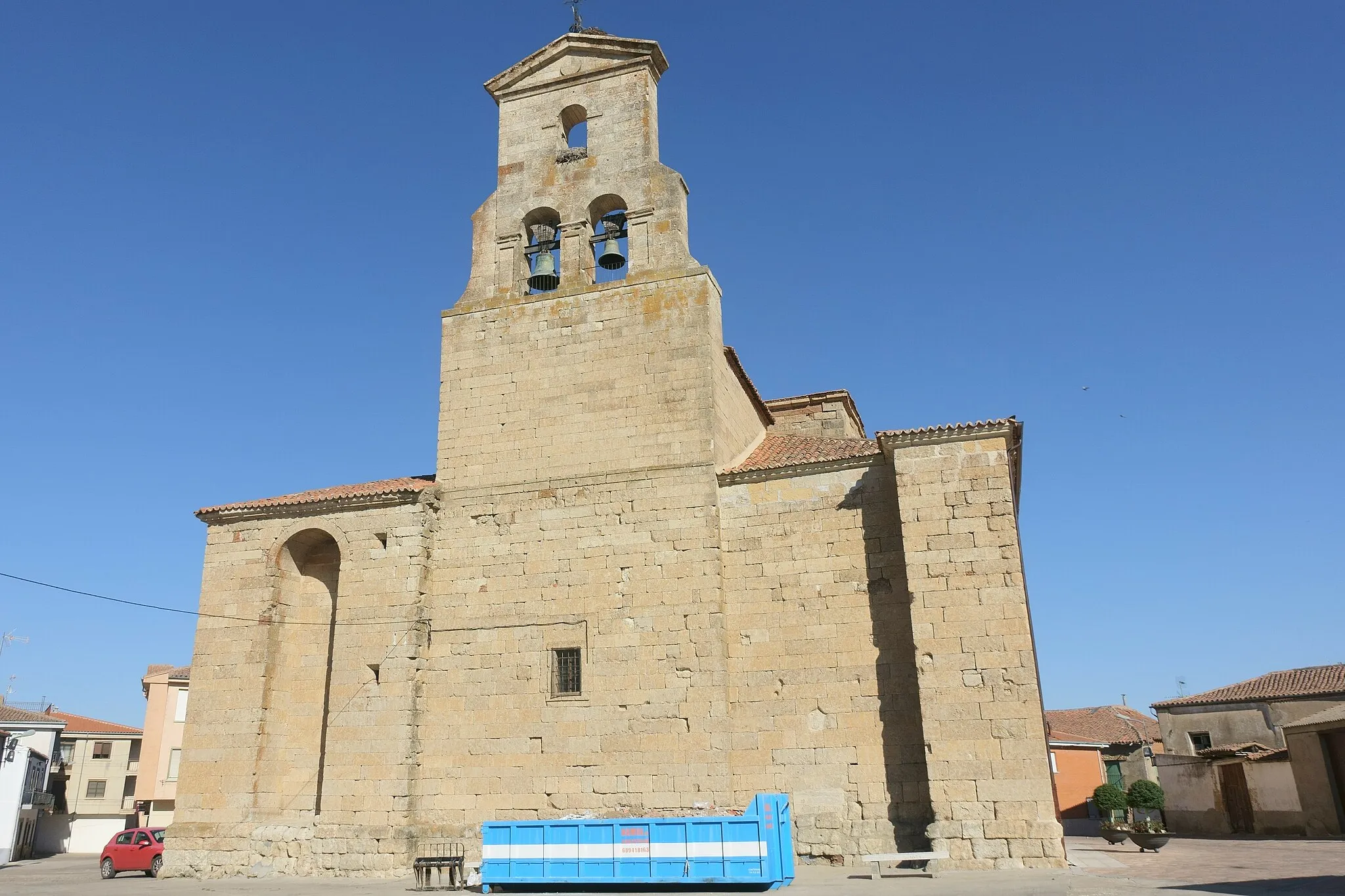 Photo showing: Iglesia de San Juan Bautista, Fuentesaúco (Zamora, España).