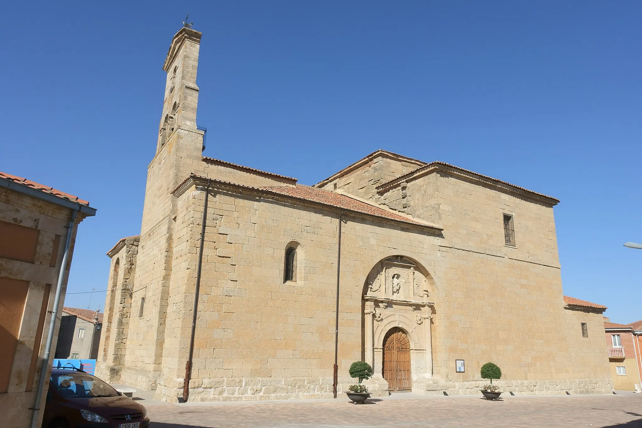 Photo showing: Iglesia de San Juan Bautista, Fuentesaúco (Zamora, España).
