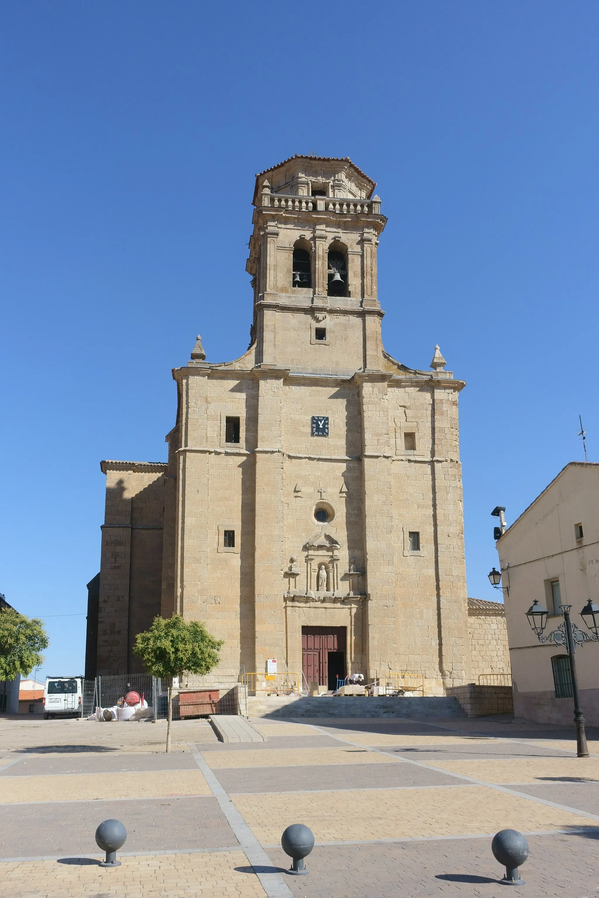 Photo showing: Iglesia de Santa María del Castillo, Fuentesaúco (Zamora, España).