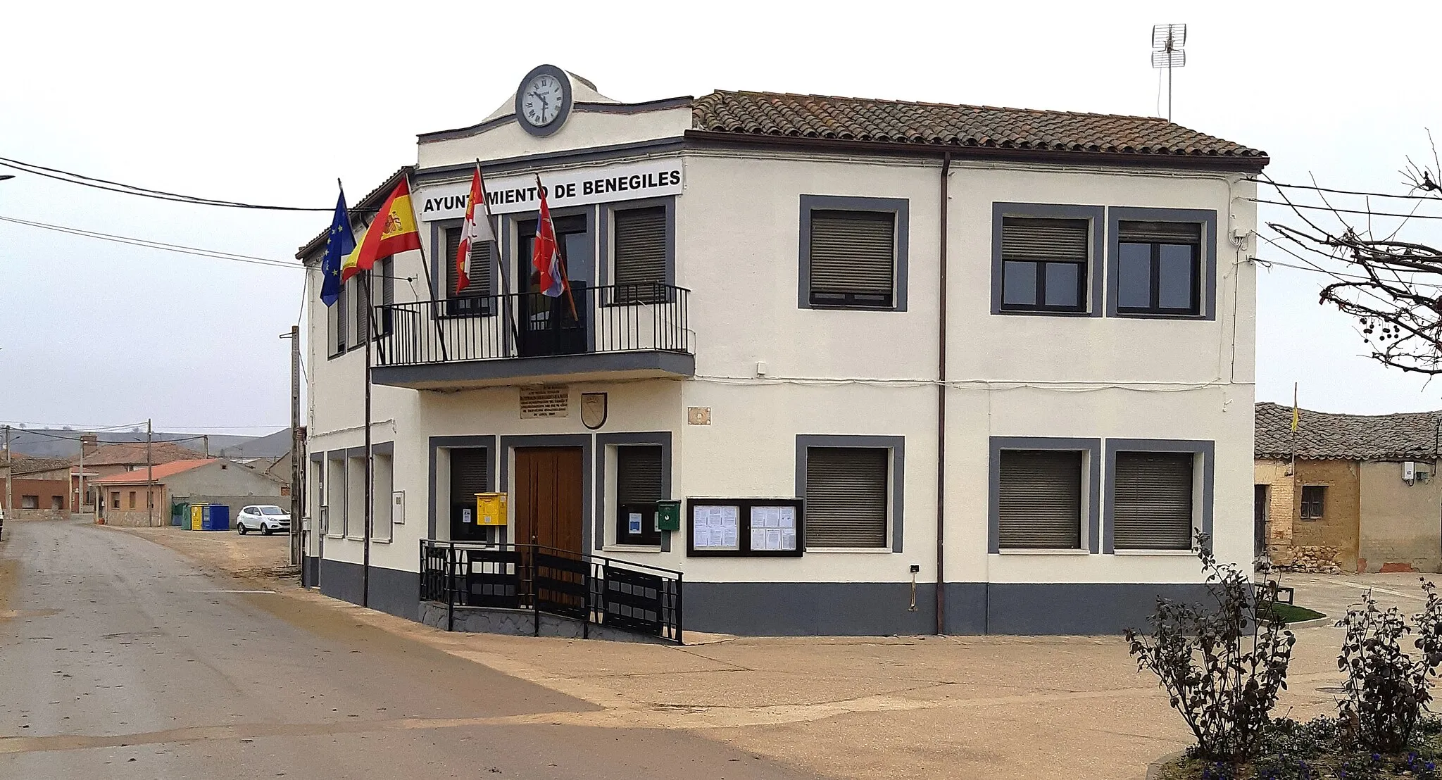 Photo showing: Ayuntamiento de Benegiles (2019)