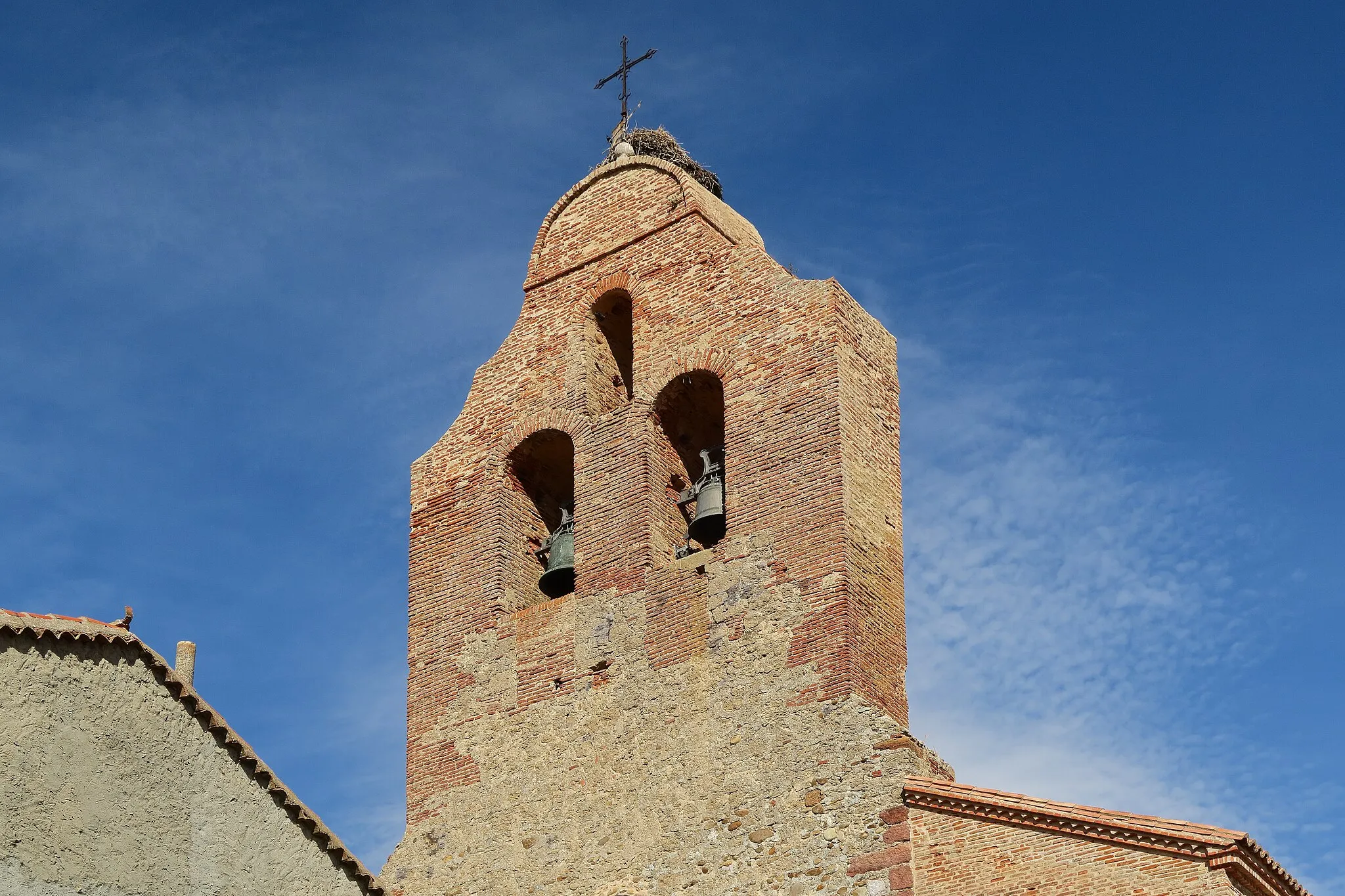 Photo showing: Arquillinos, Iglesia de San Tirso, espadaña, 02