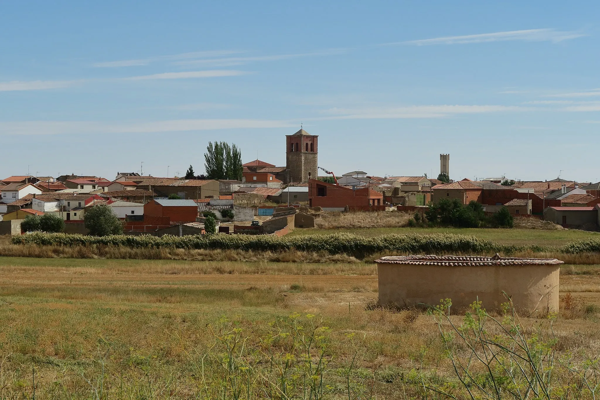 Photo showing: Villalba de la Lampreana, vista de la población, 02