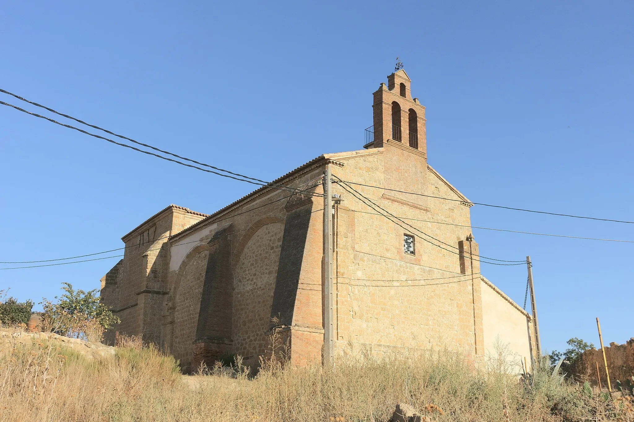 Photo showing: Iglesia de la Asunción de Nuestra Señora, Valdefinjas (Zamora, España).