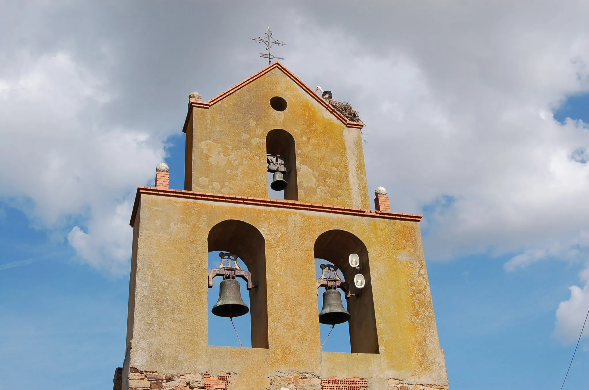 Photo showing: Campanario da igrexa de Bretocino