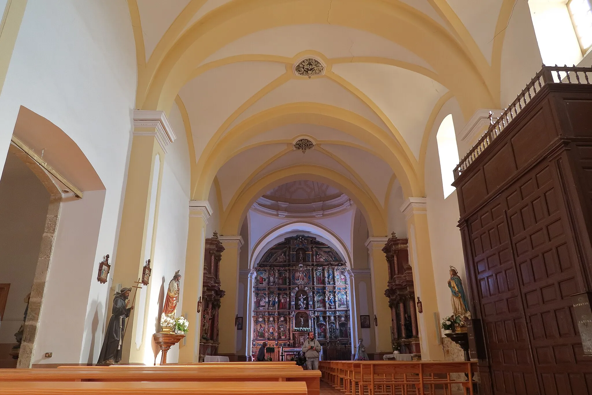 Photo showing: Villarrín de Campos, Iglesia de la Asunción de Nuestra Sra. Interior, 03